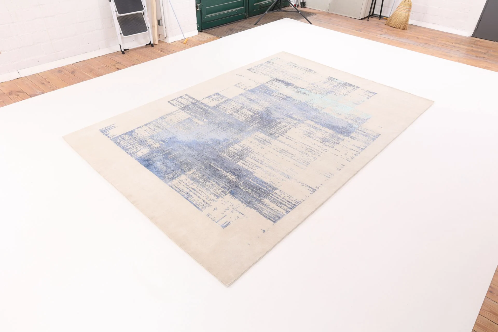 Orientteppich 207 × 303 cm aus Wolle & Seide, handgeknüpft