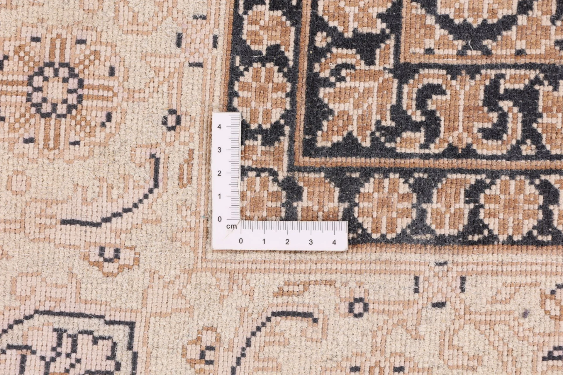 Handgeknüpfter Orientteppich, 298 × 199 cm, Wolle & Seide