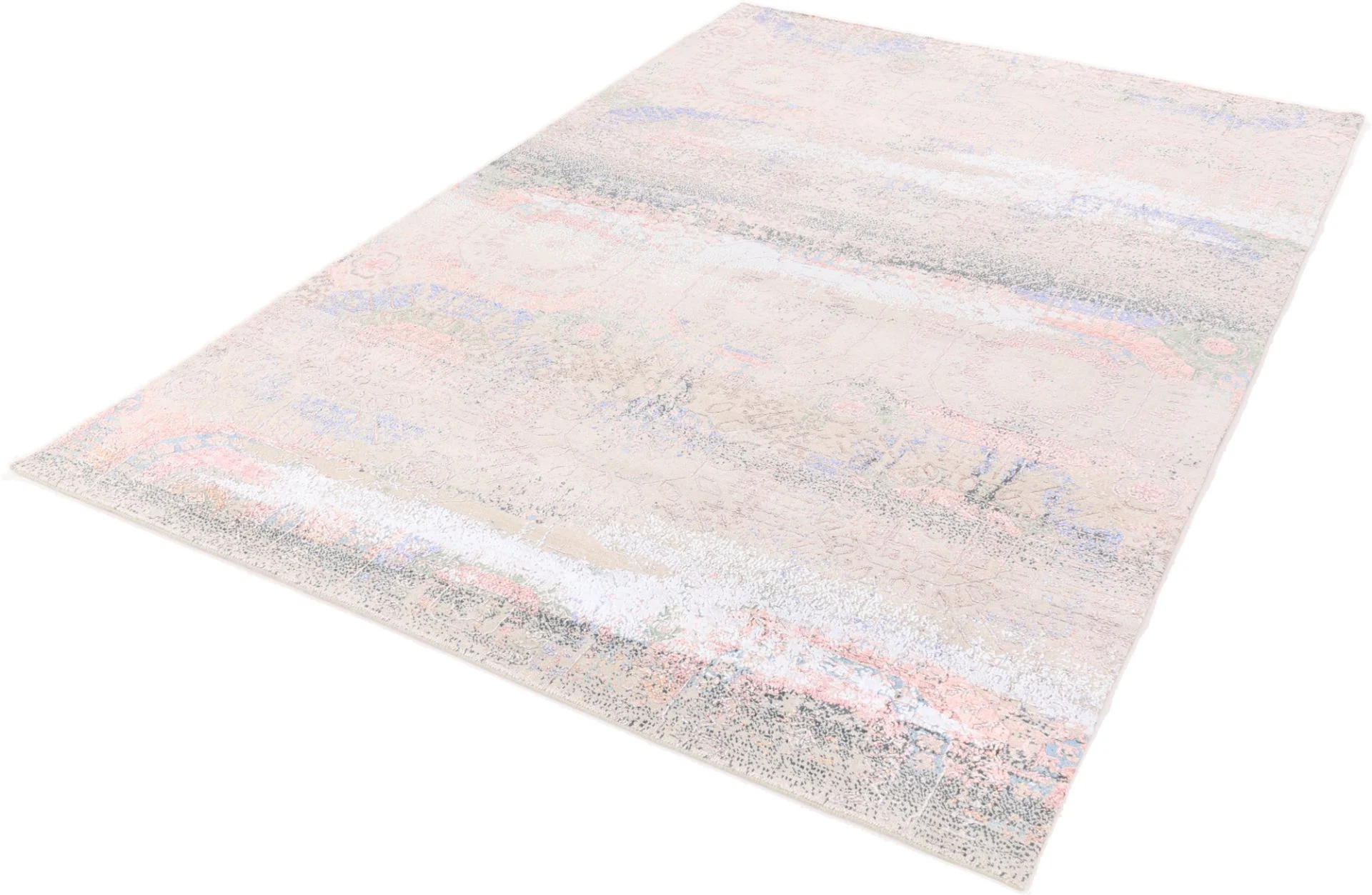 Orientteppich 297 × 203 cm aus Wolle & Seide, handgeknüpft