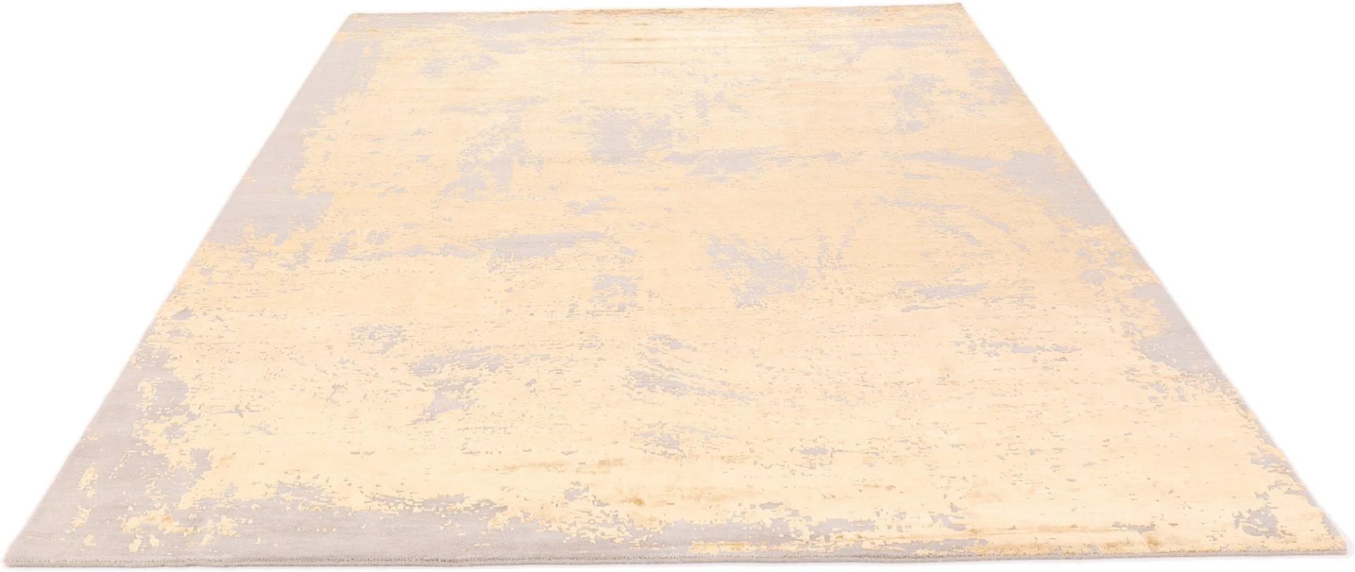 Handgeknüpfter Orientteppich, 301 × 250 cm, Wolle & Seide