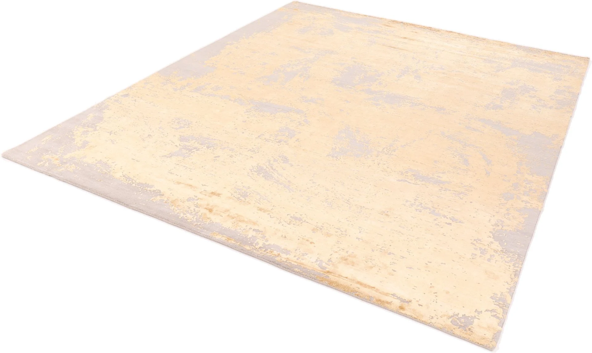 Handgeknüpfter Orientteppich, 301 × 250 cm, Wolle & Seide