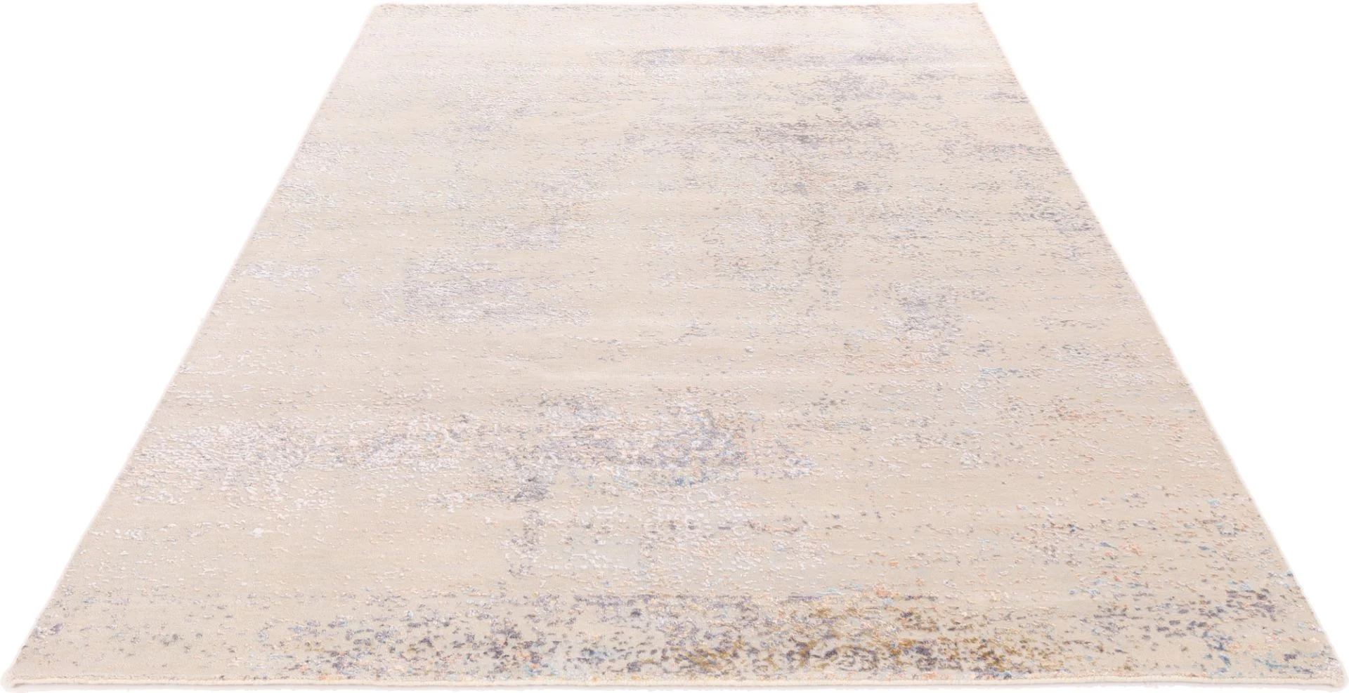 Orientteppich 307 × 208 cm aus Wolle & Seide, handgeknüpft
