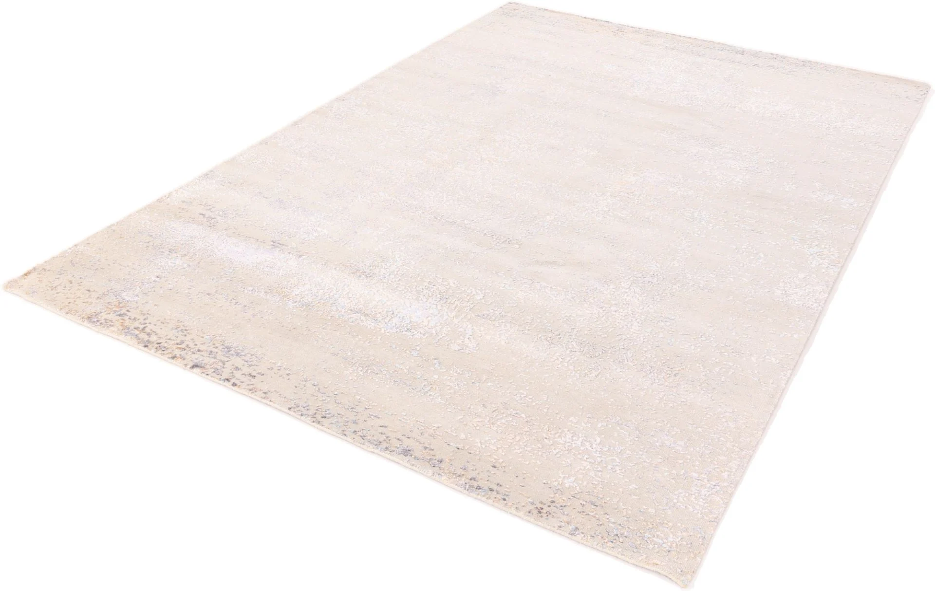 Orientteppich 307 × 208 cm aus Wolle & Seide, handgeknüpft