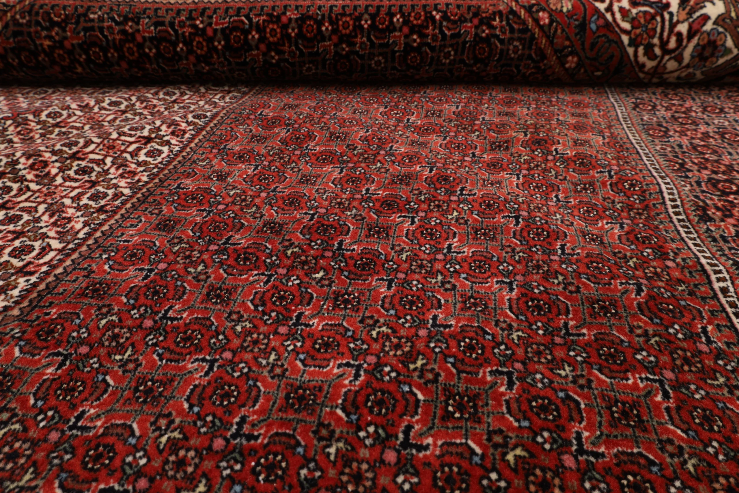 Bijar Perserteppich 308 × 212 cm aus Wolle & Seide, handgeknüpft