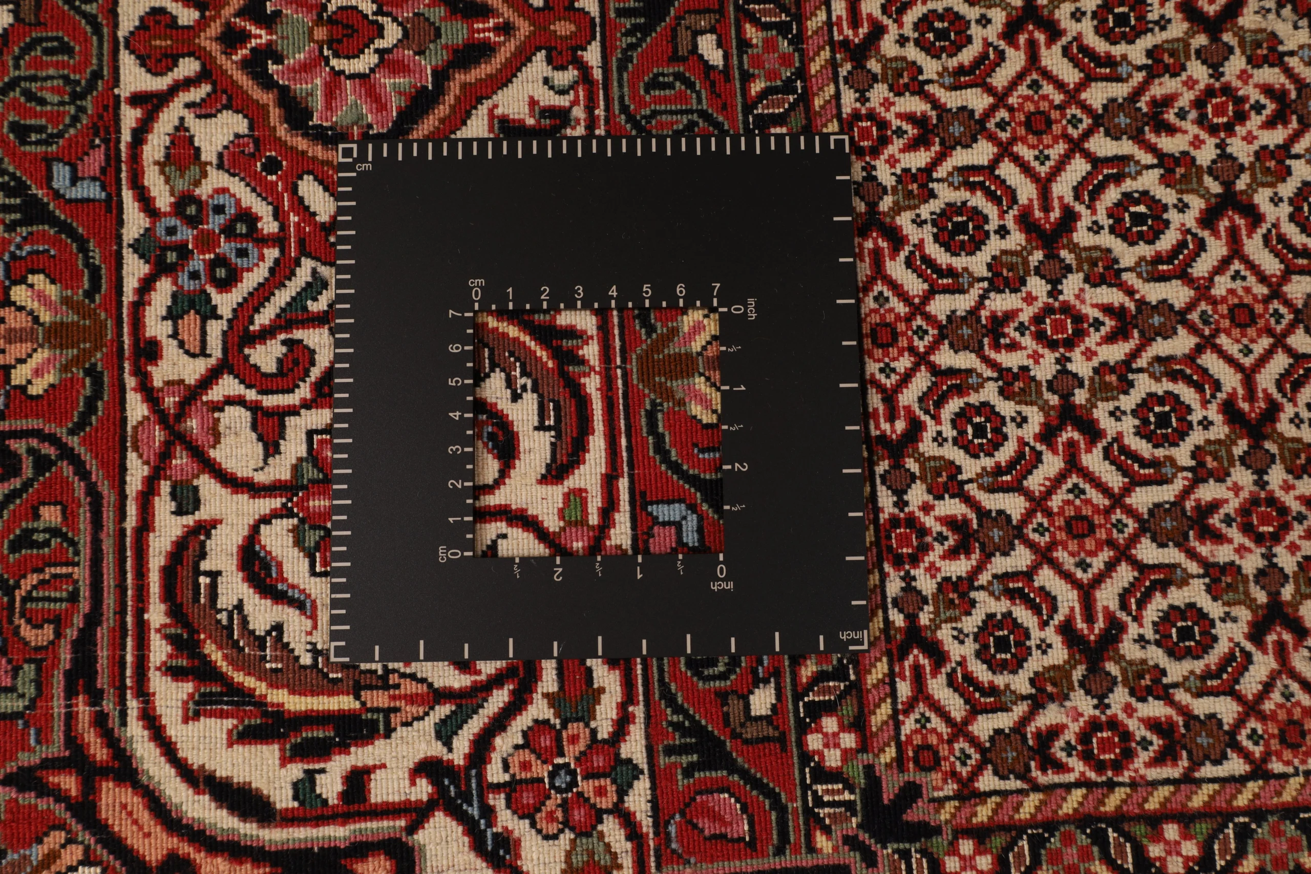 Bijar Perserteppich 308 × 212 cm aus Wolle & Seide, handgeknüpft