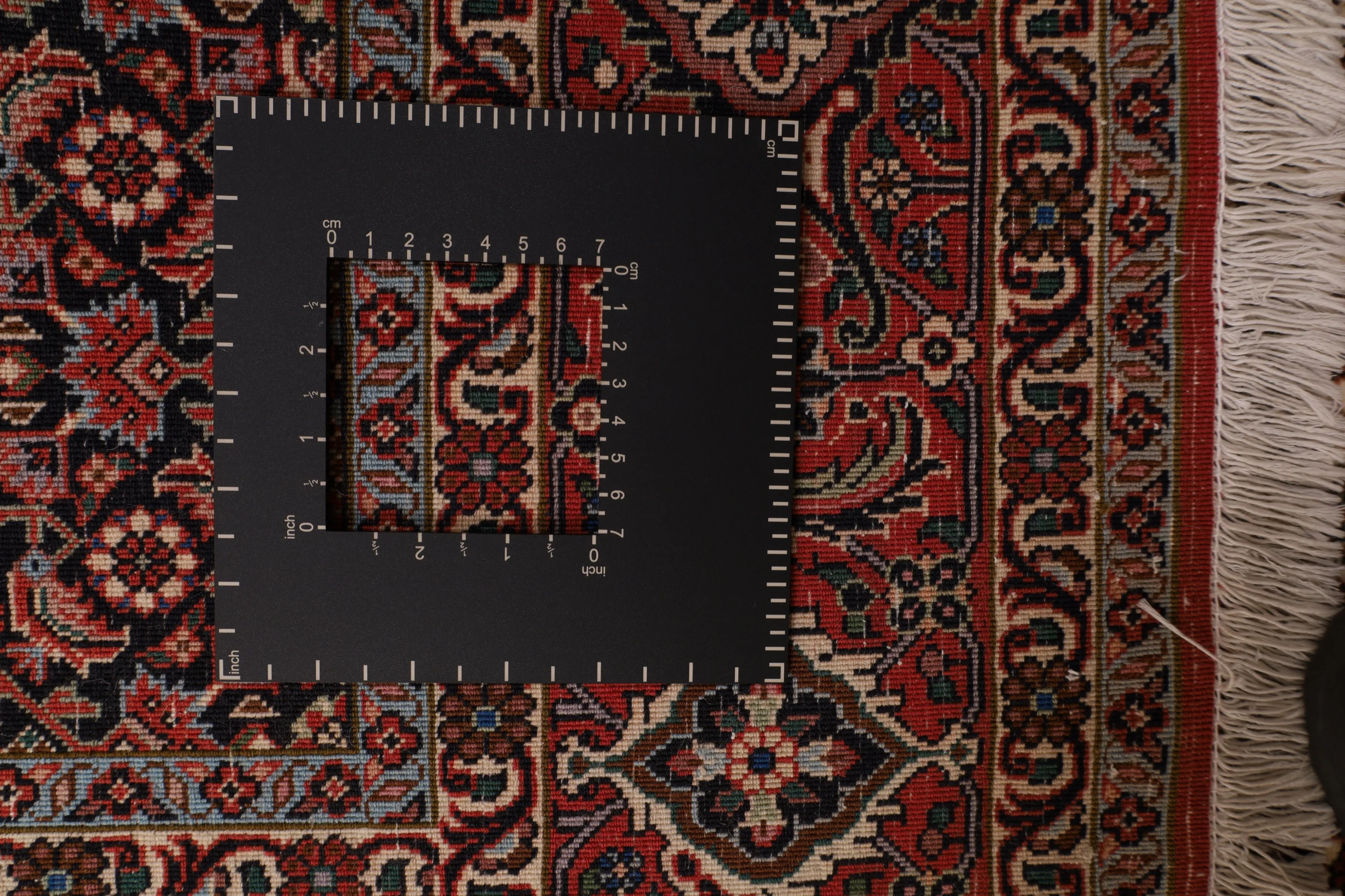 Bijar Perserteppich aus Iran, 237 × 169 cm