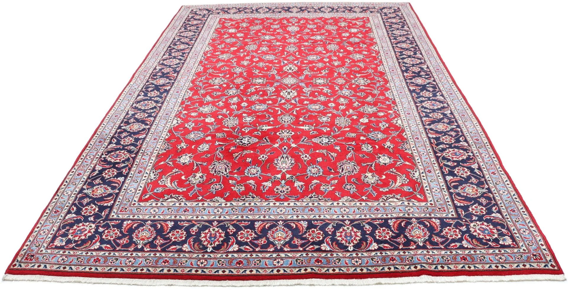 Kashan Perserteppich aus Iran, 192 × 307 cm