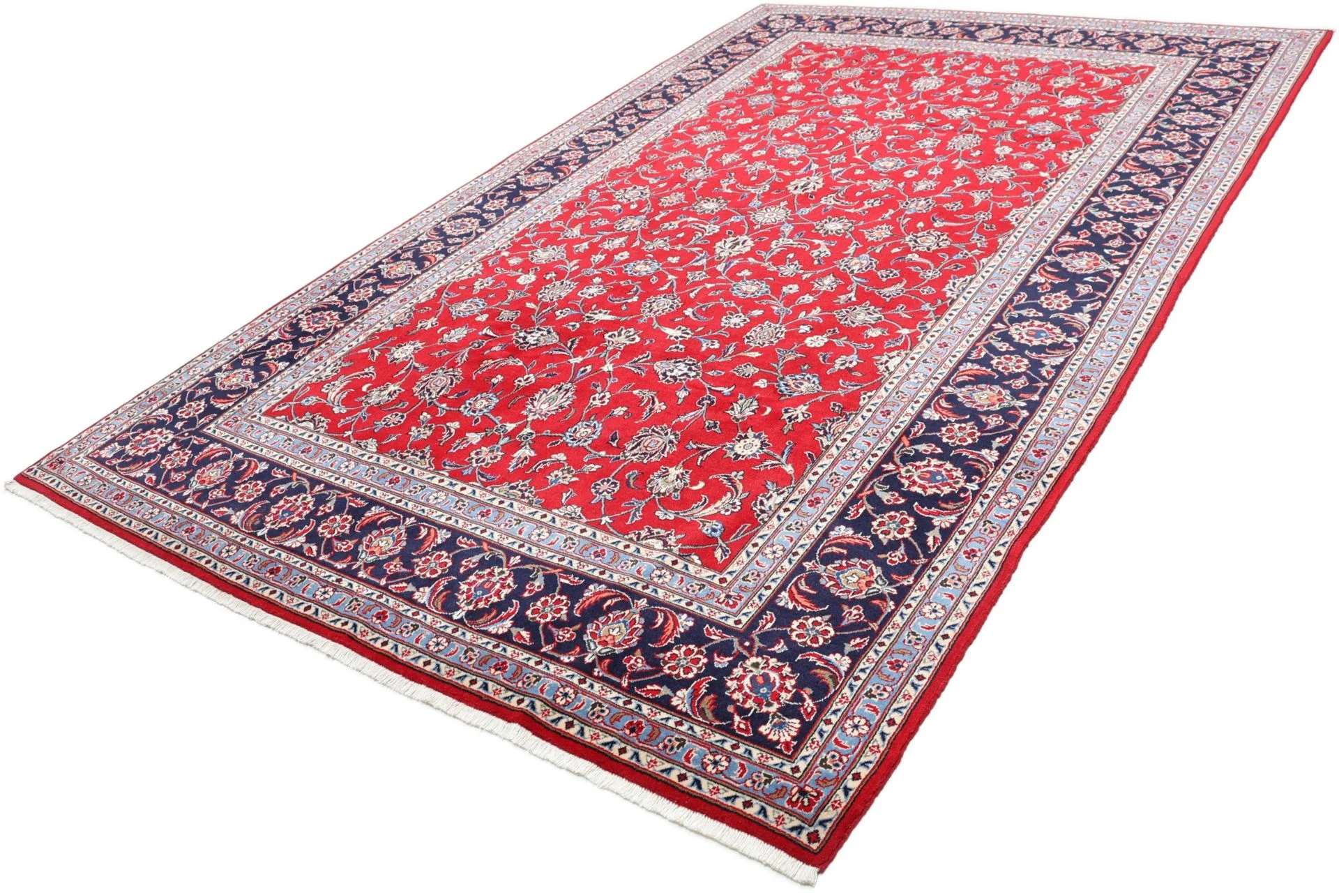Kashan Perserteppich aus Iran, 192 × 307 cm