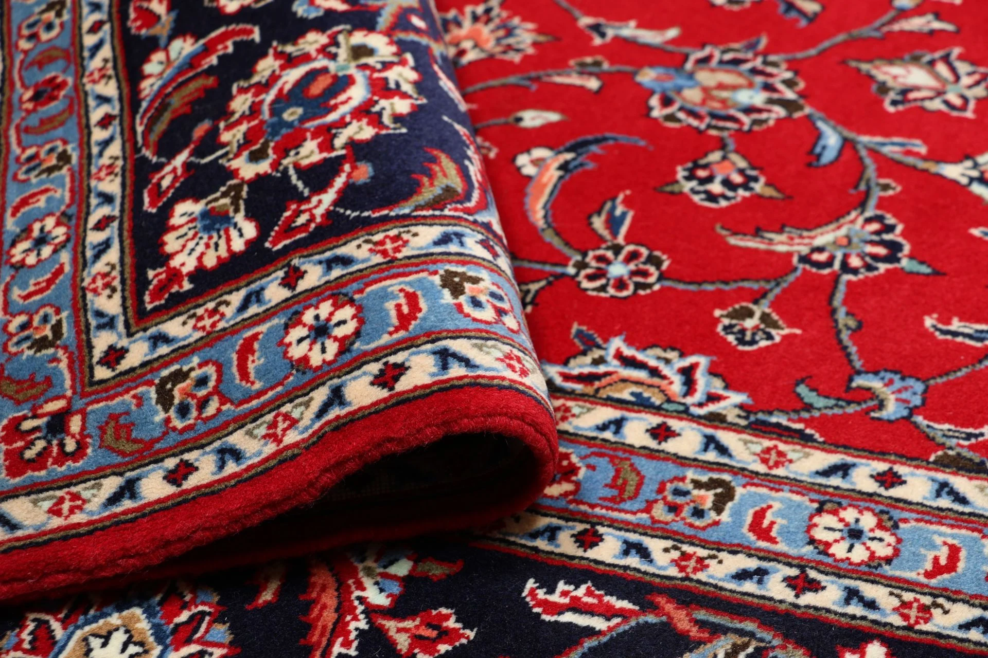 Kashan Perserteppich aus Iran, 192 × 307 cm