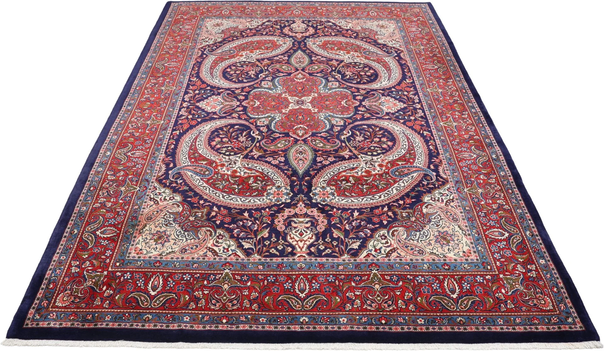 Handgeknüpfter Sarough Perserteppich, 218 × 310 cm, Wolle