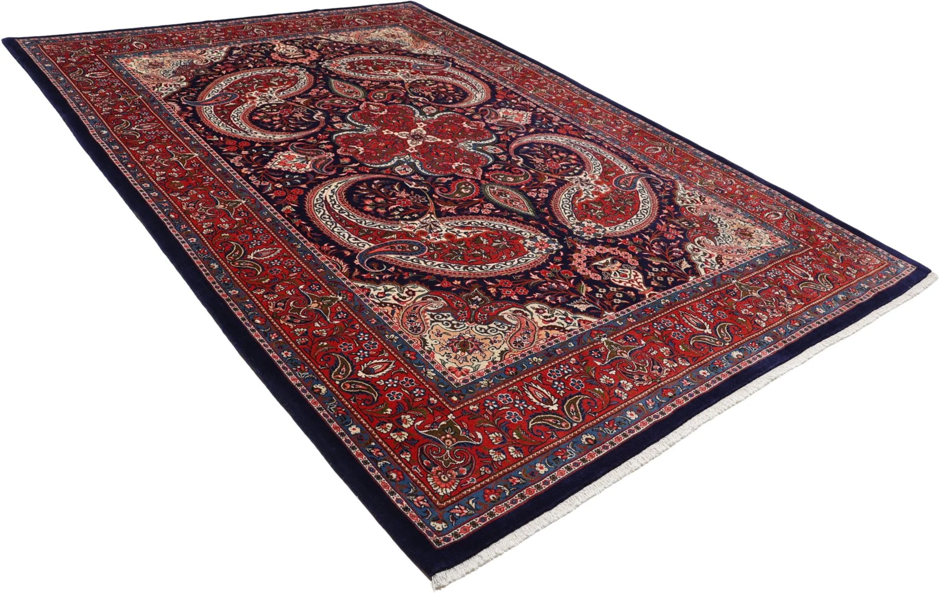 Handgeknüpfter Sarough Perserteppich, 218 × 310 cm, Wolle
