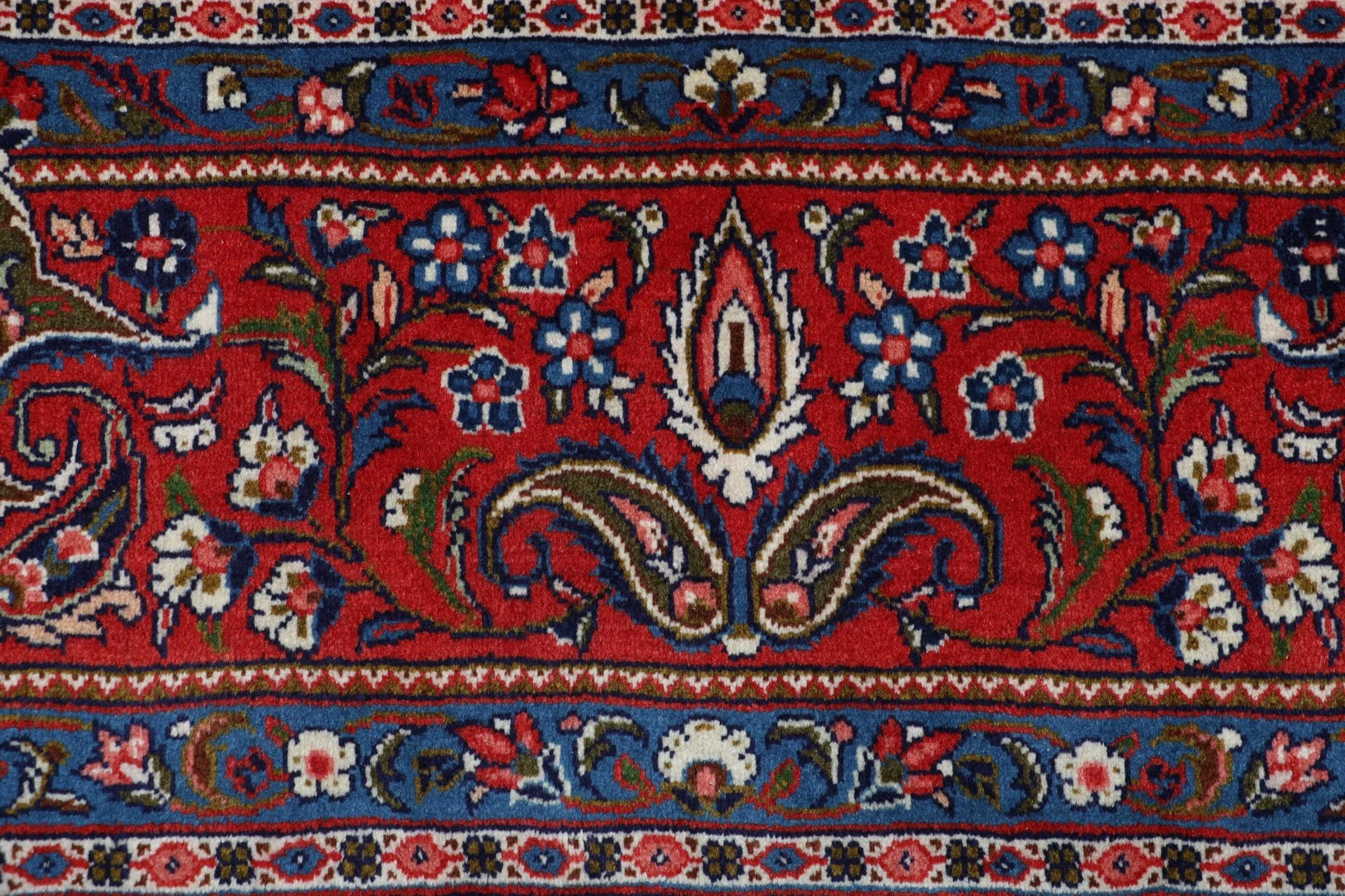 Handgeknüpfter Sarough Perserteppich, 218 × 310 cm, Wolle