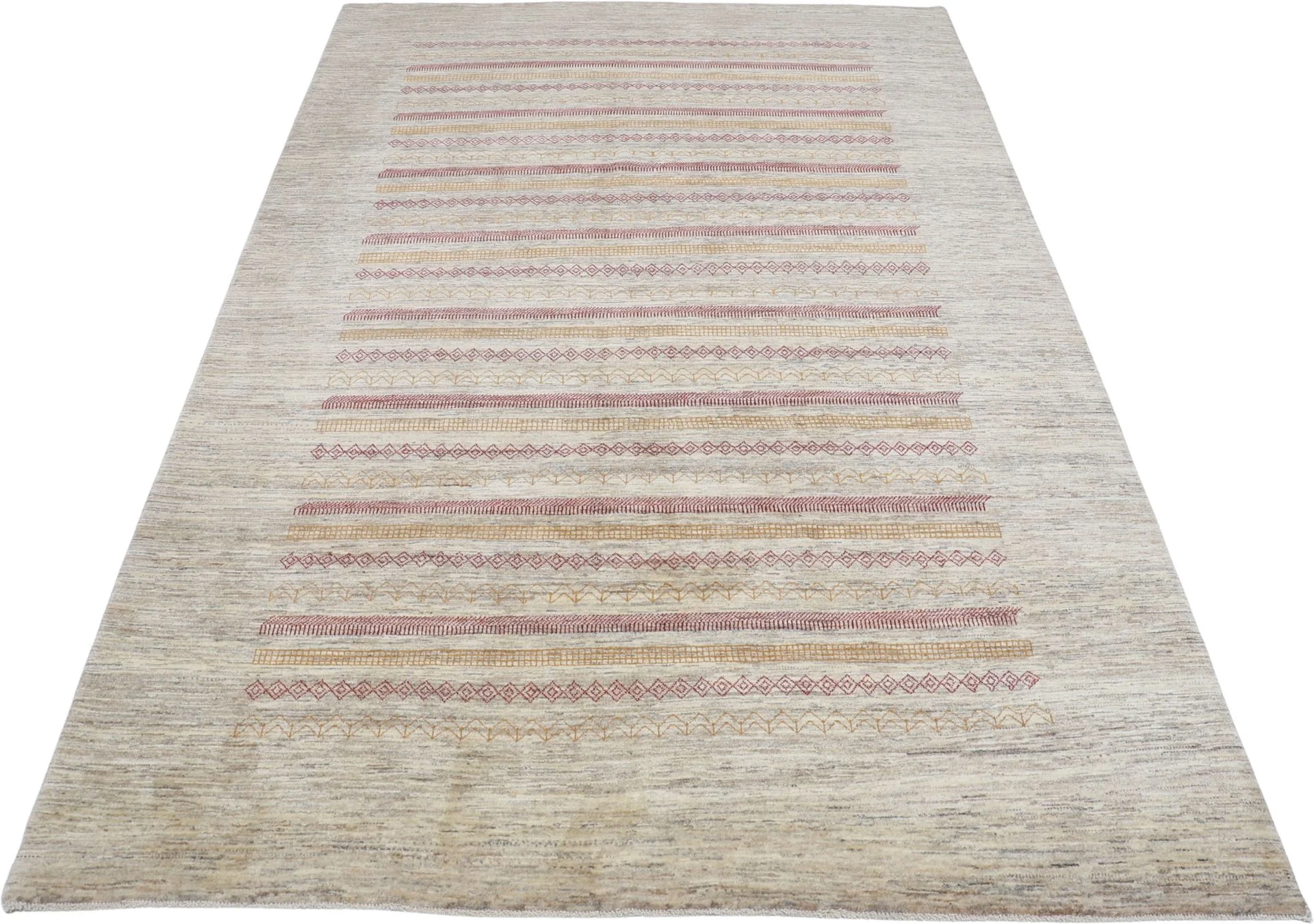 Handgeknüpfter Loribaft Perserteppich, 197 × 305 cm, Wolle