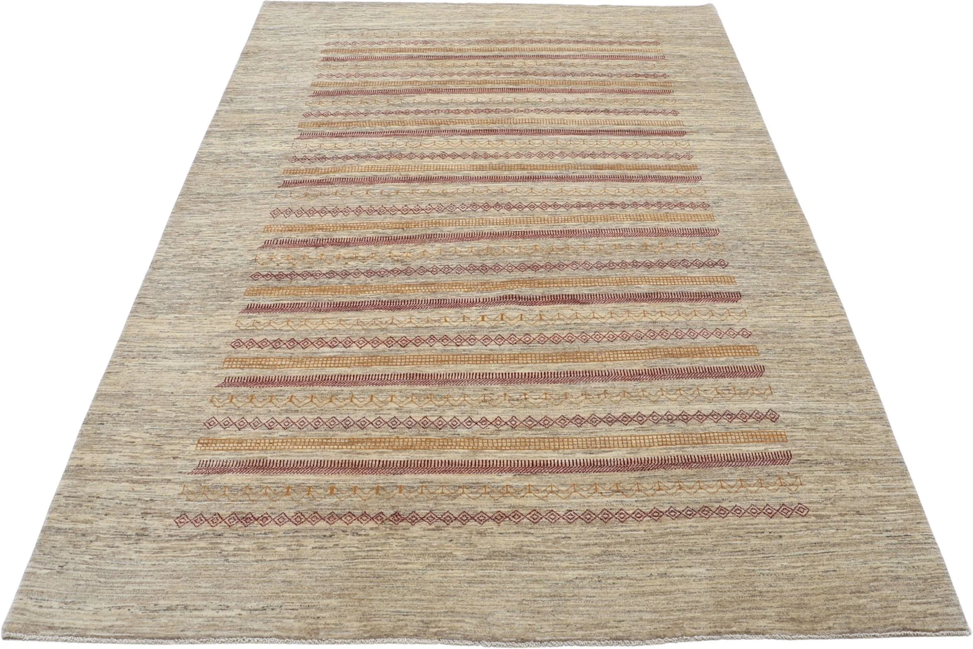 Handgeknüpfter Loribaft Perserteppich, 197 × 305 cm, Wolle
