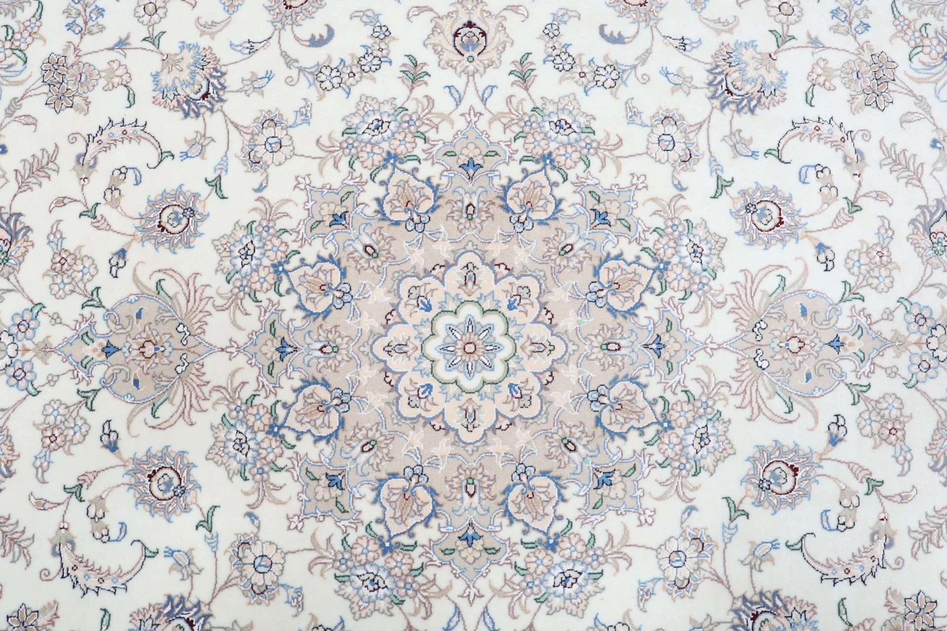 Handgeknüpfter Nain Perserteppich, 204 × 300 cm, Wolle