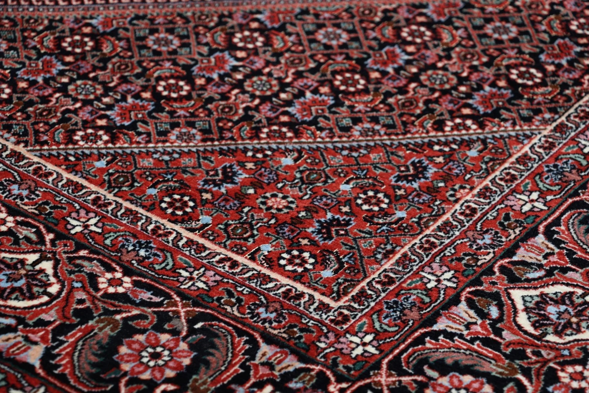 Handgeknüpfter Bijar Perserteppich, 173 × 230 cm, Wolle & Seide