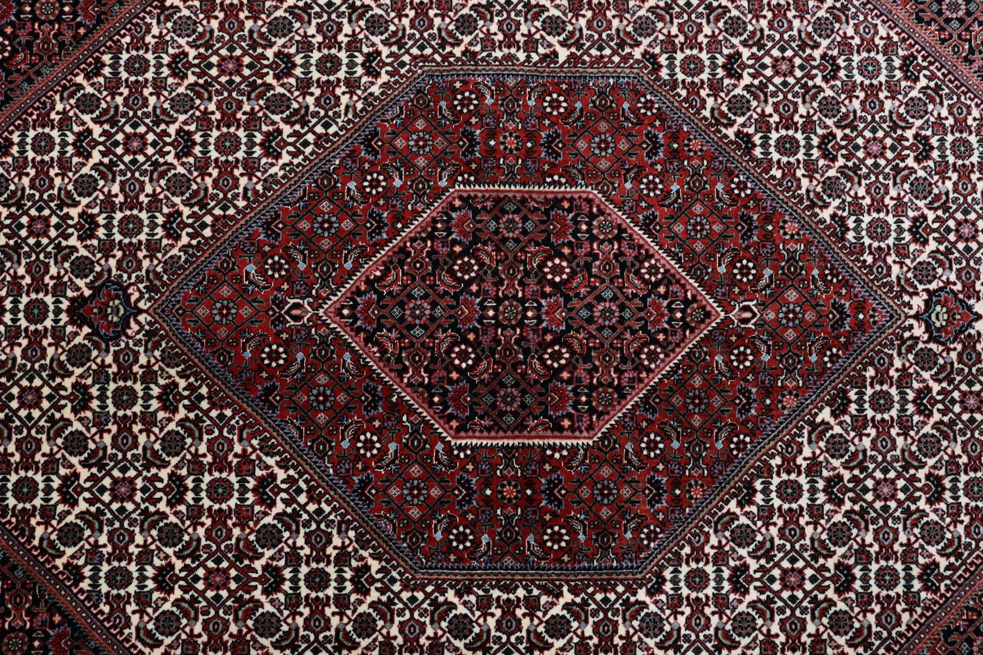 Handgeknüpfter Bijar Perserteppich, 173 × 230 cm, Wolle & Seide