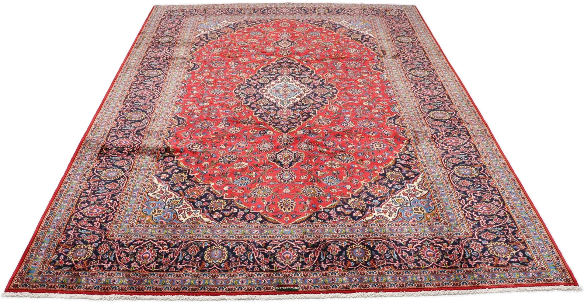 Kashan Perserteppich aus Iran, 250 × 350 cm