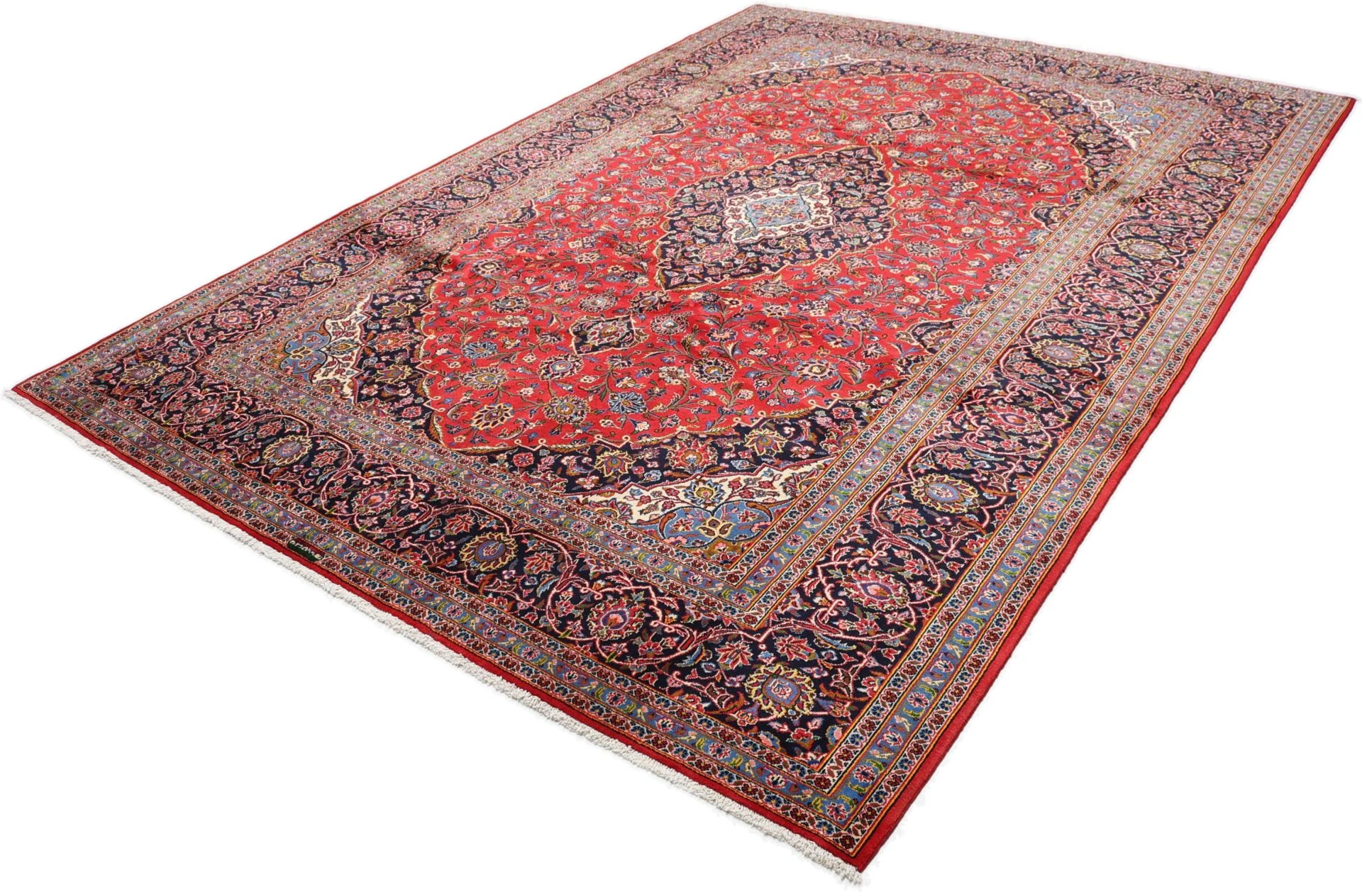 Kashan Perserteppich aus Iran, 250 × 350 cm