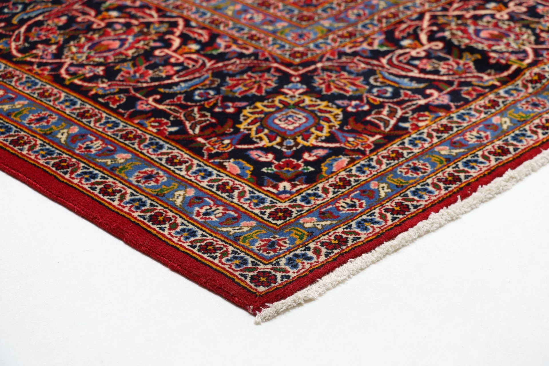 Kashan Perserteppich aus Iran, 250 × 350 cm