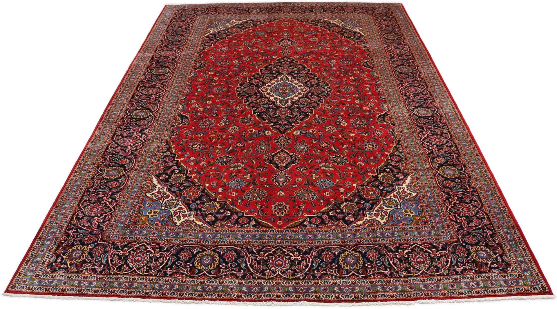 Kashan Perserteppich aus Iran, 250 × 350 cm
