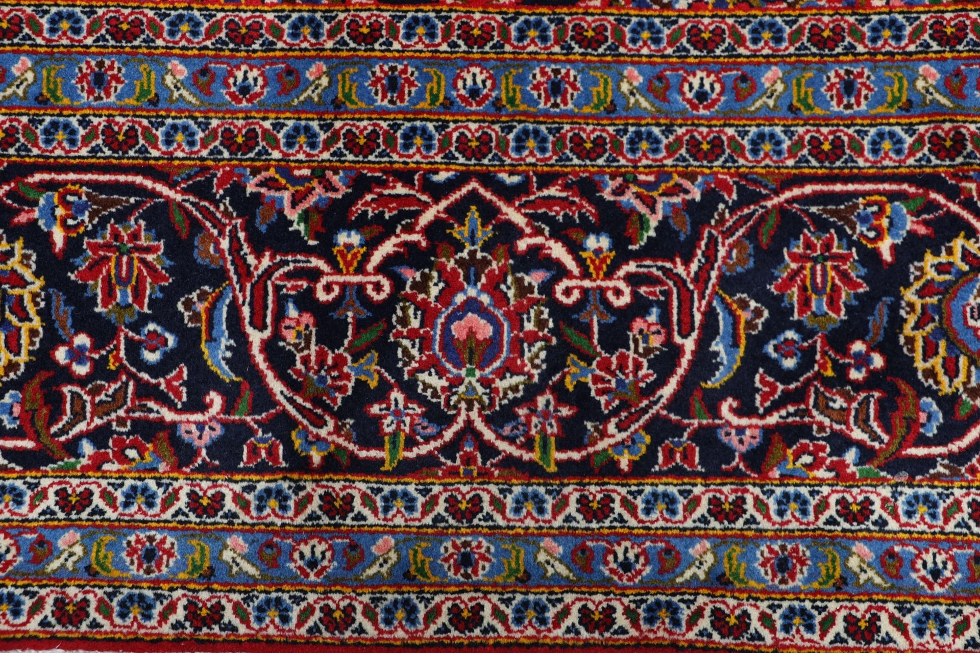 Kashan Perserteppich aus Iran, 250 × 350 cm