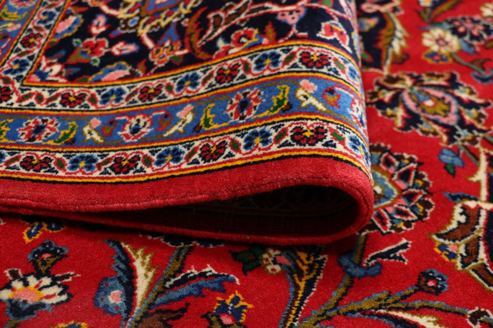 Kashan Perserteppich aus Iran, 250 × 350 cm