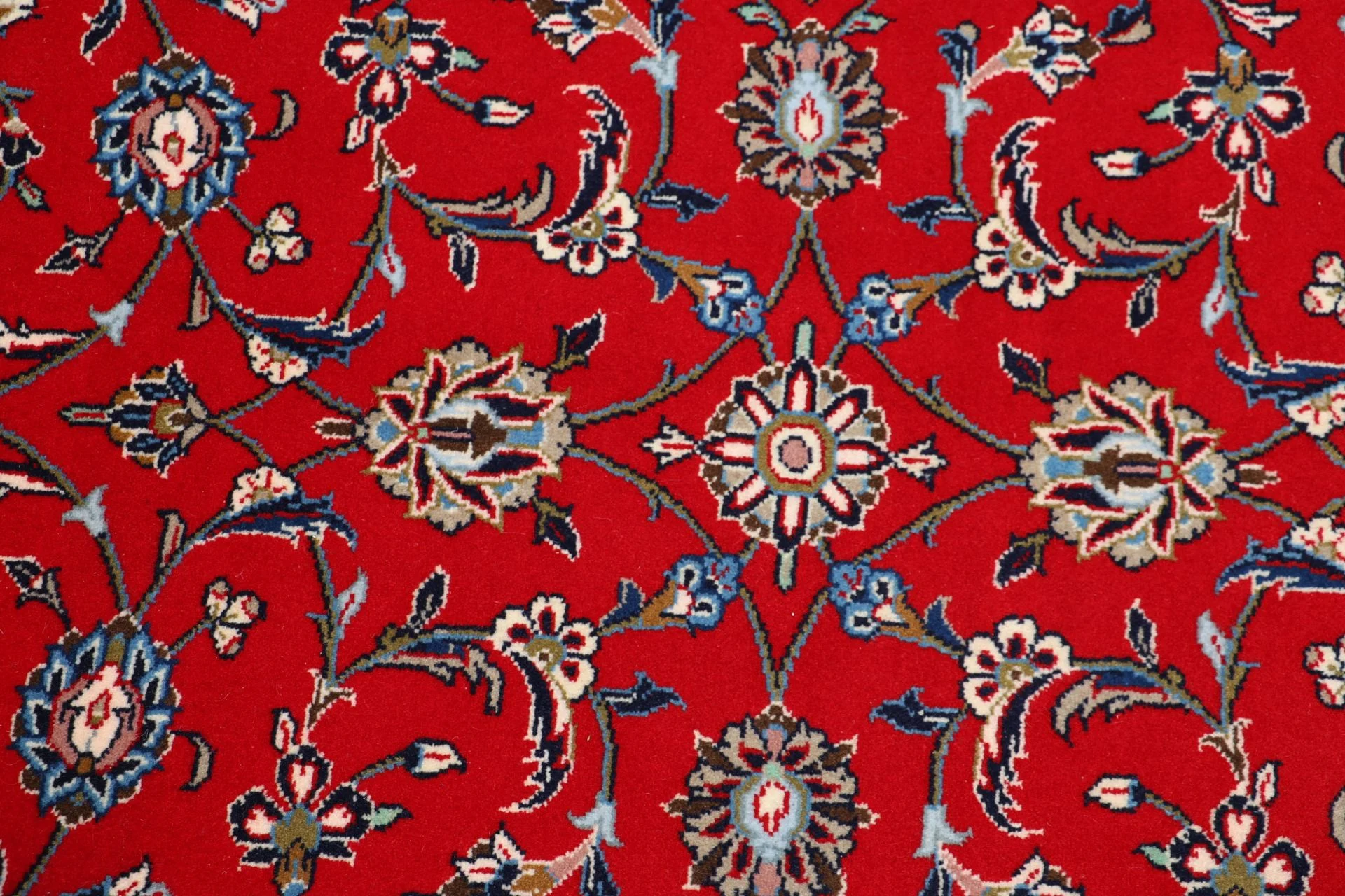 Handgeknüpfter Kashan Perserteppich 203 × 297 cm