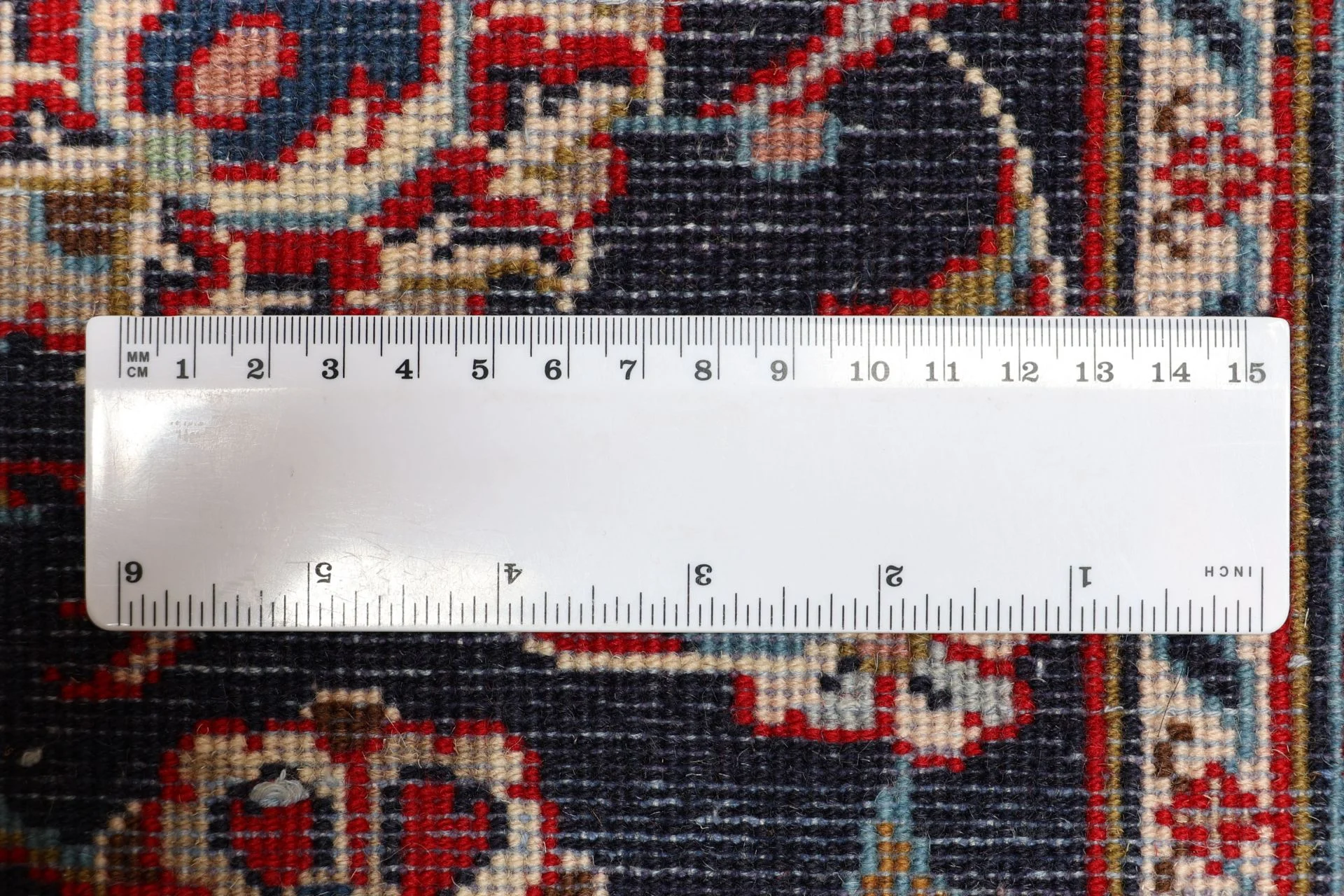 Handgeknüpfter Kashan Perserteppich 203 × 297 cm