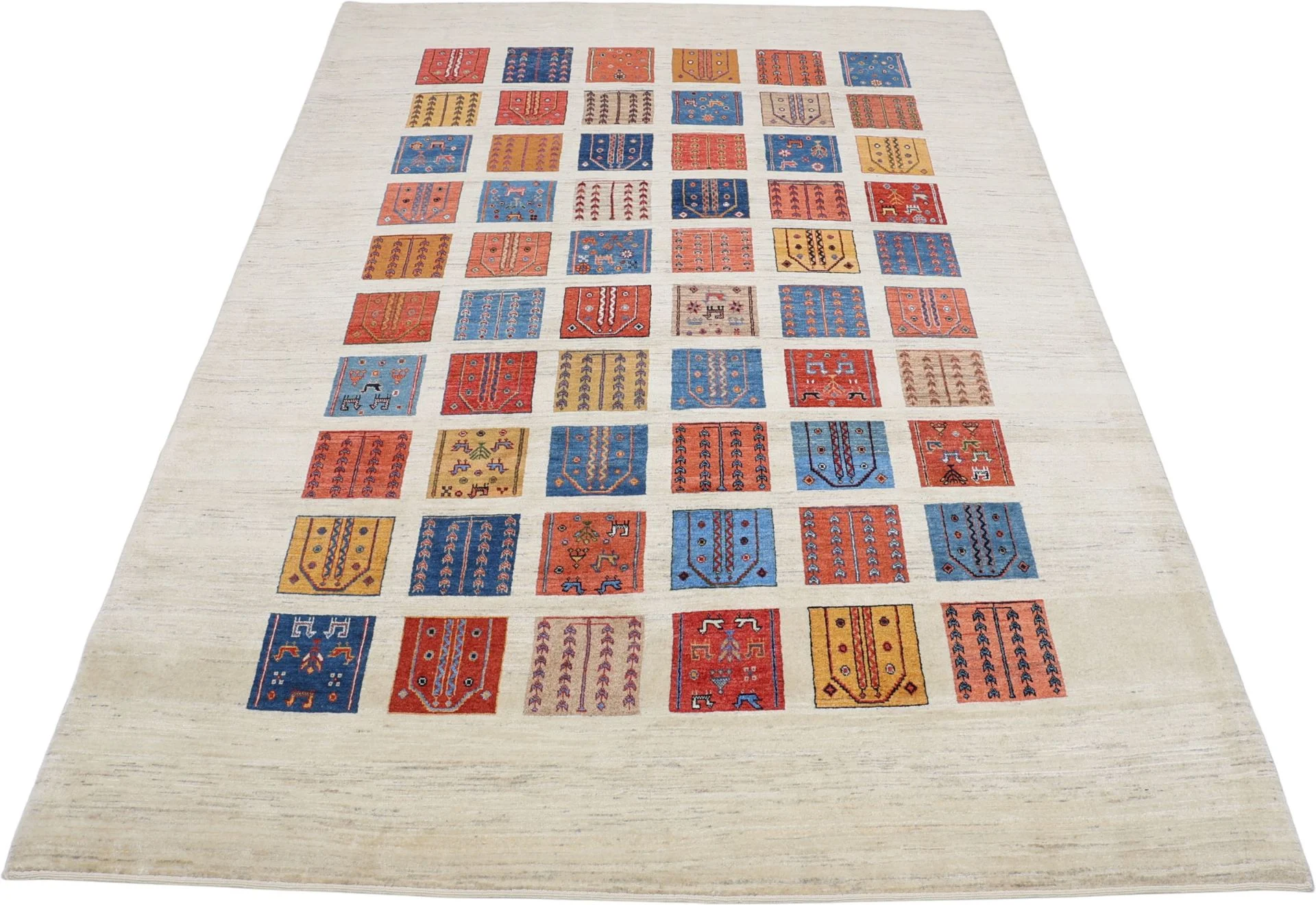Loribaft Perserteppich 200 × 290 cm aus Wolle, handgeknüpft