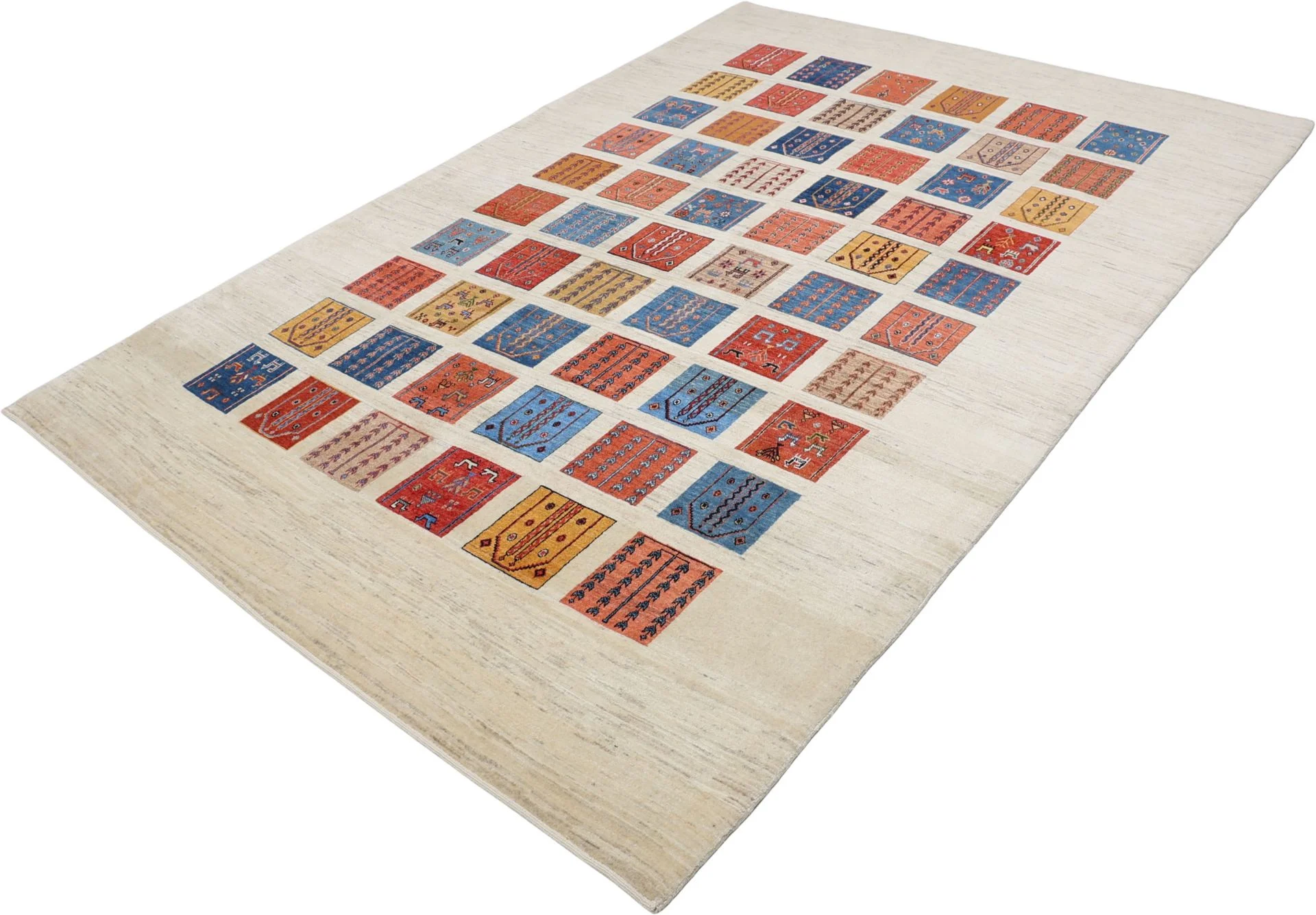 Loribaft Perserteppich 200 × 290 cm aus Wolle, handgeknüpft