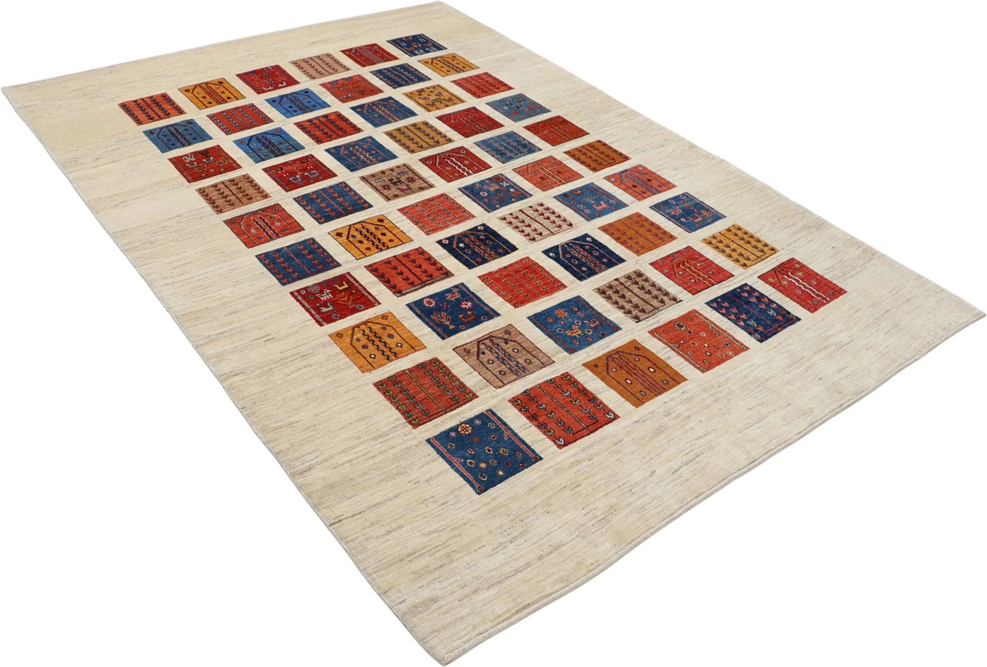 Loribaft Perserteppich 200 × 290 cm aus Wolle, handgeknüpft