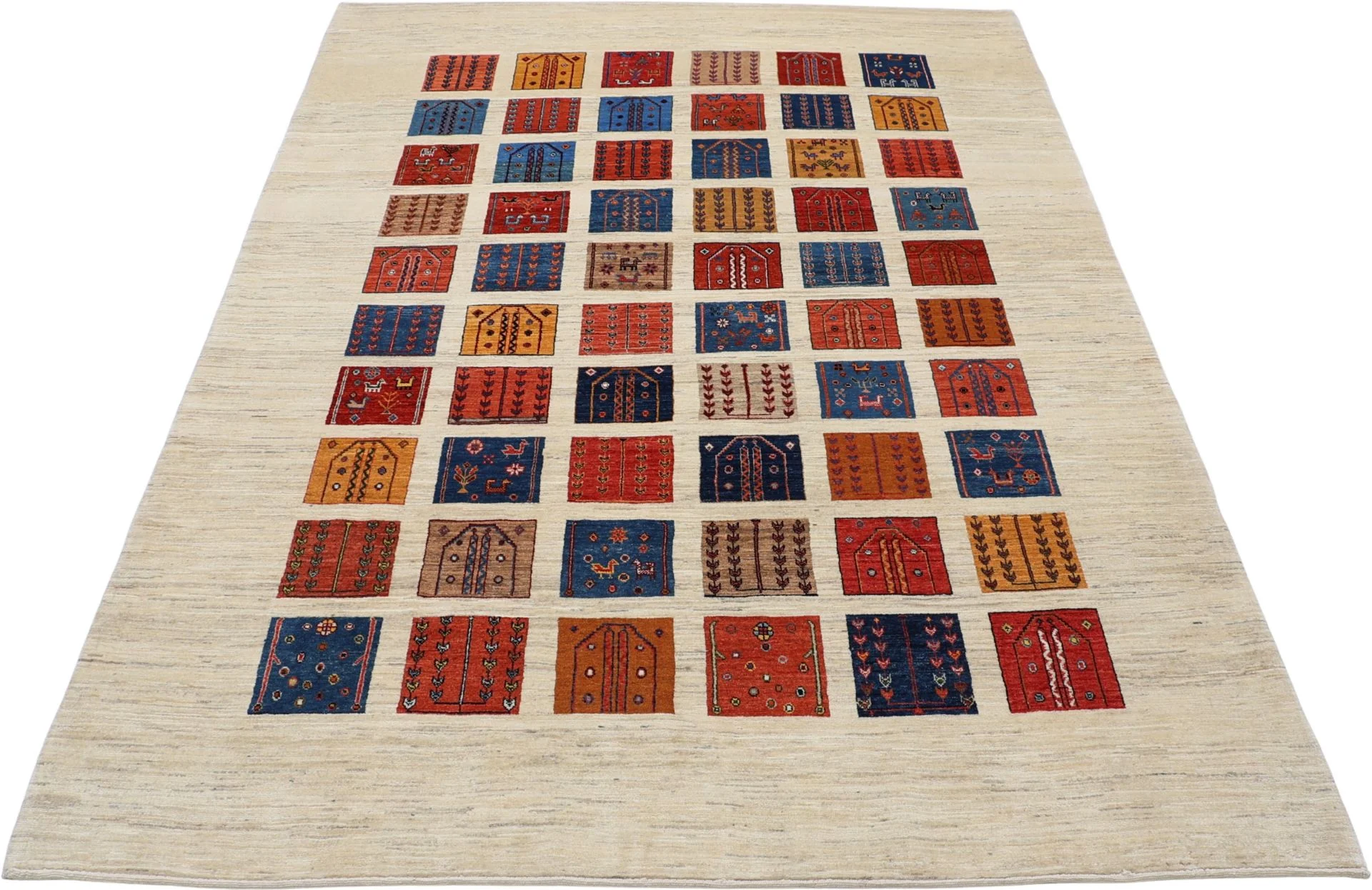 Loribaft Perserteppich 200 × 290 cm aus Wolle, handgeknüpft