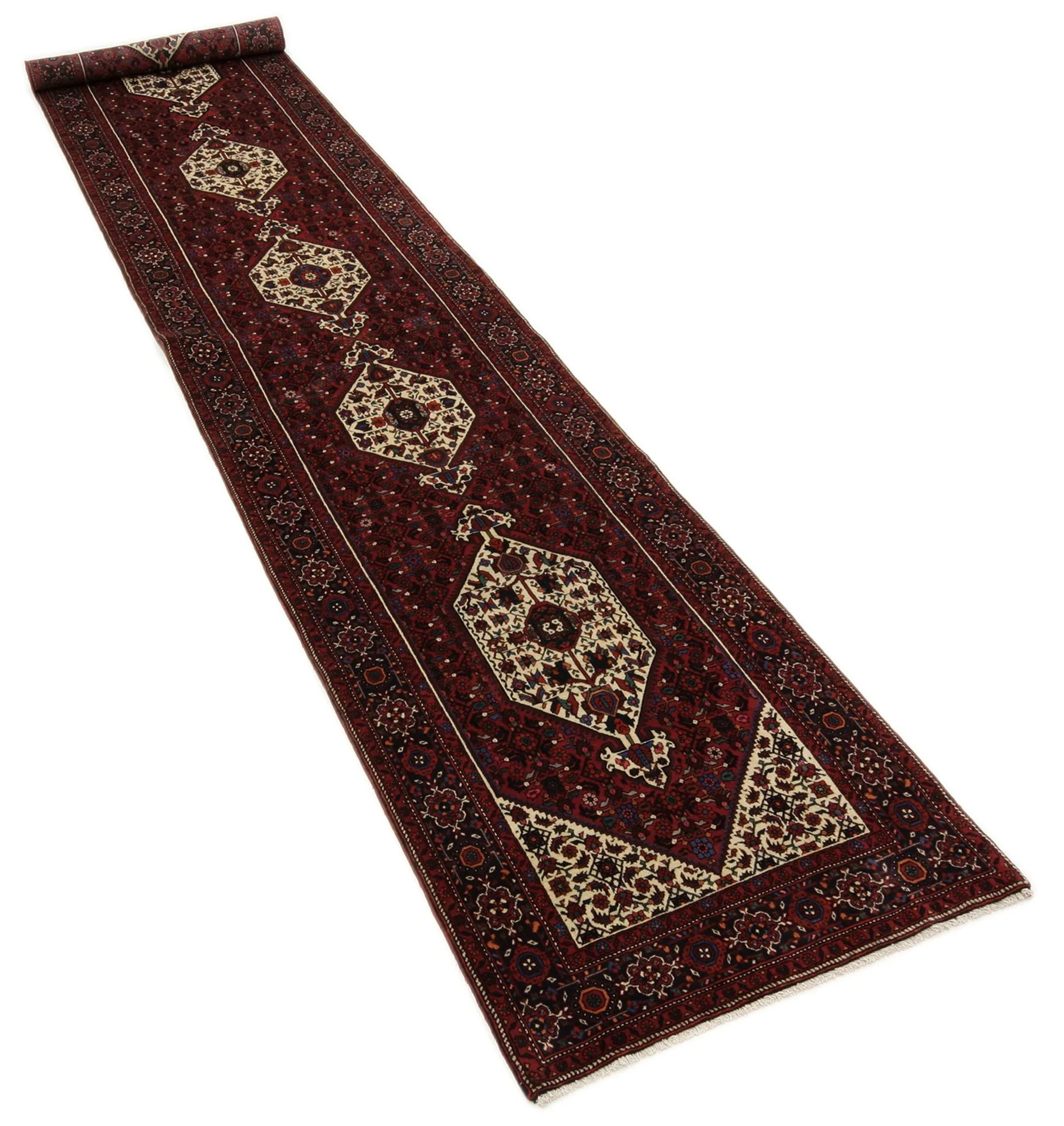 perserteppich-gholtogh-93-x-480-cm-schurwolle-handgeknupft-laufer-1 Handgeknüpfter Perserteppich, 93 × 480 cm, Wolle