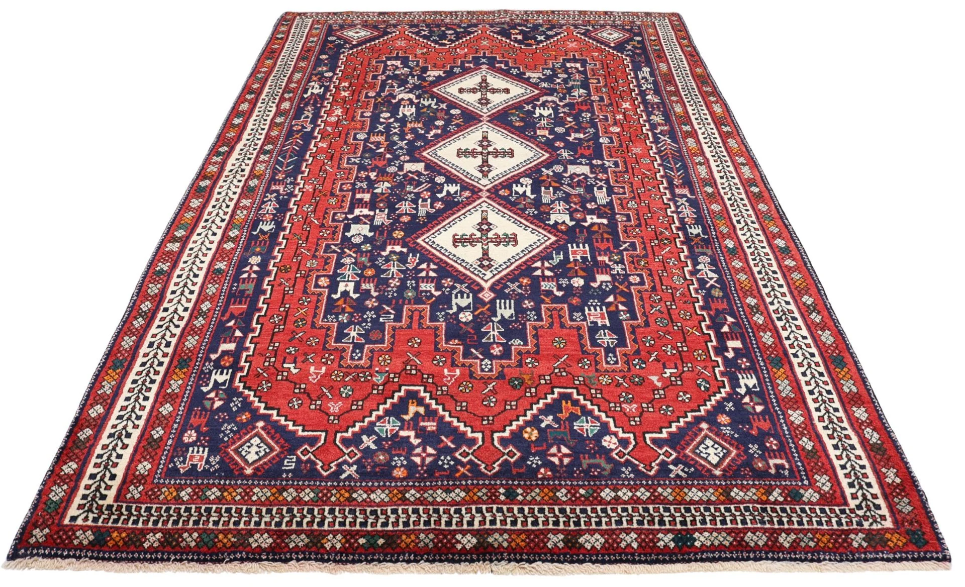 Perserteppich aus Iran, 162 × 250 cm