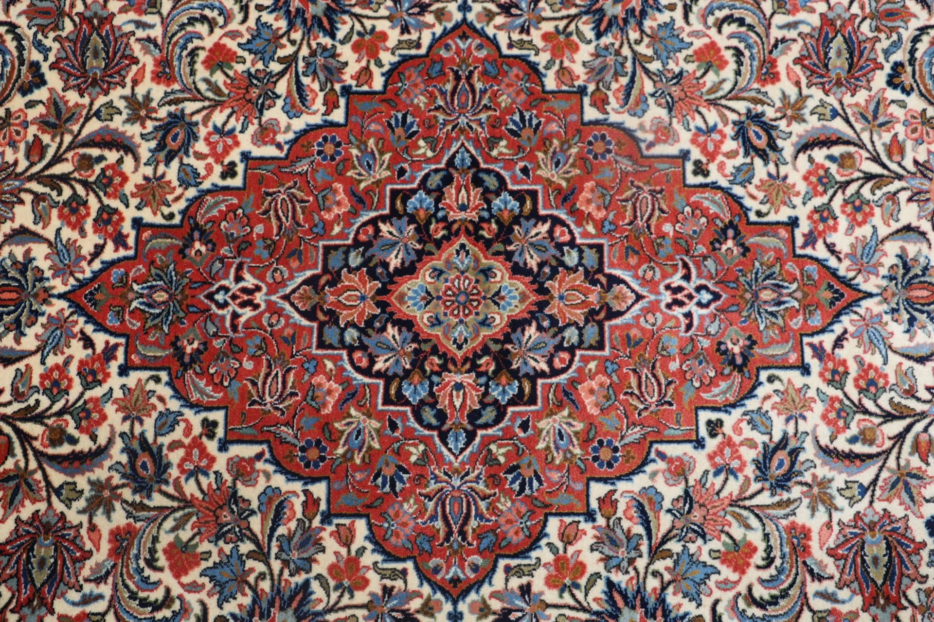 Handgeknüpfter Sarough Perserteppich, 203 × 290 cm, Wolle