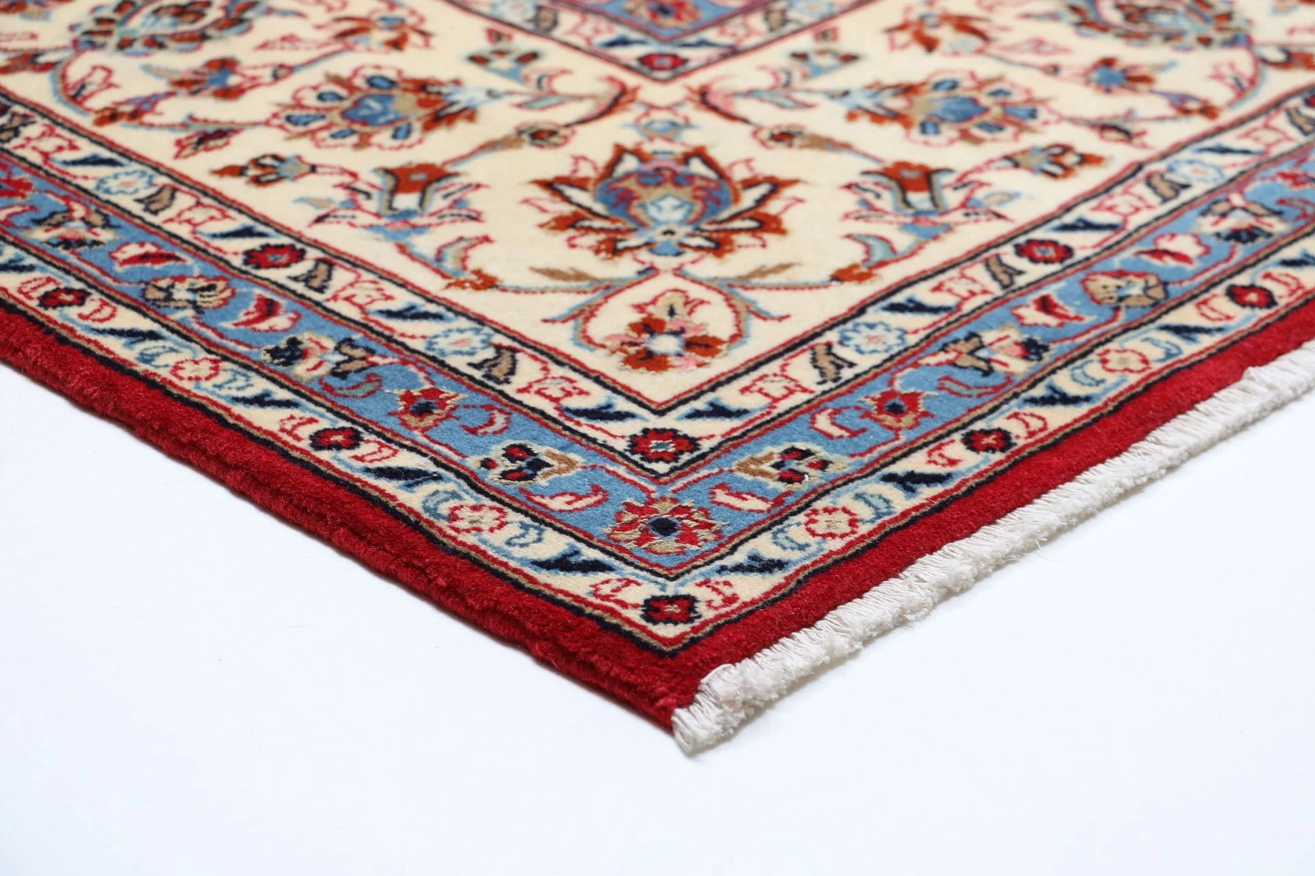Kashan Perserteppich aus Iran, 252 × 350 cm