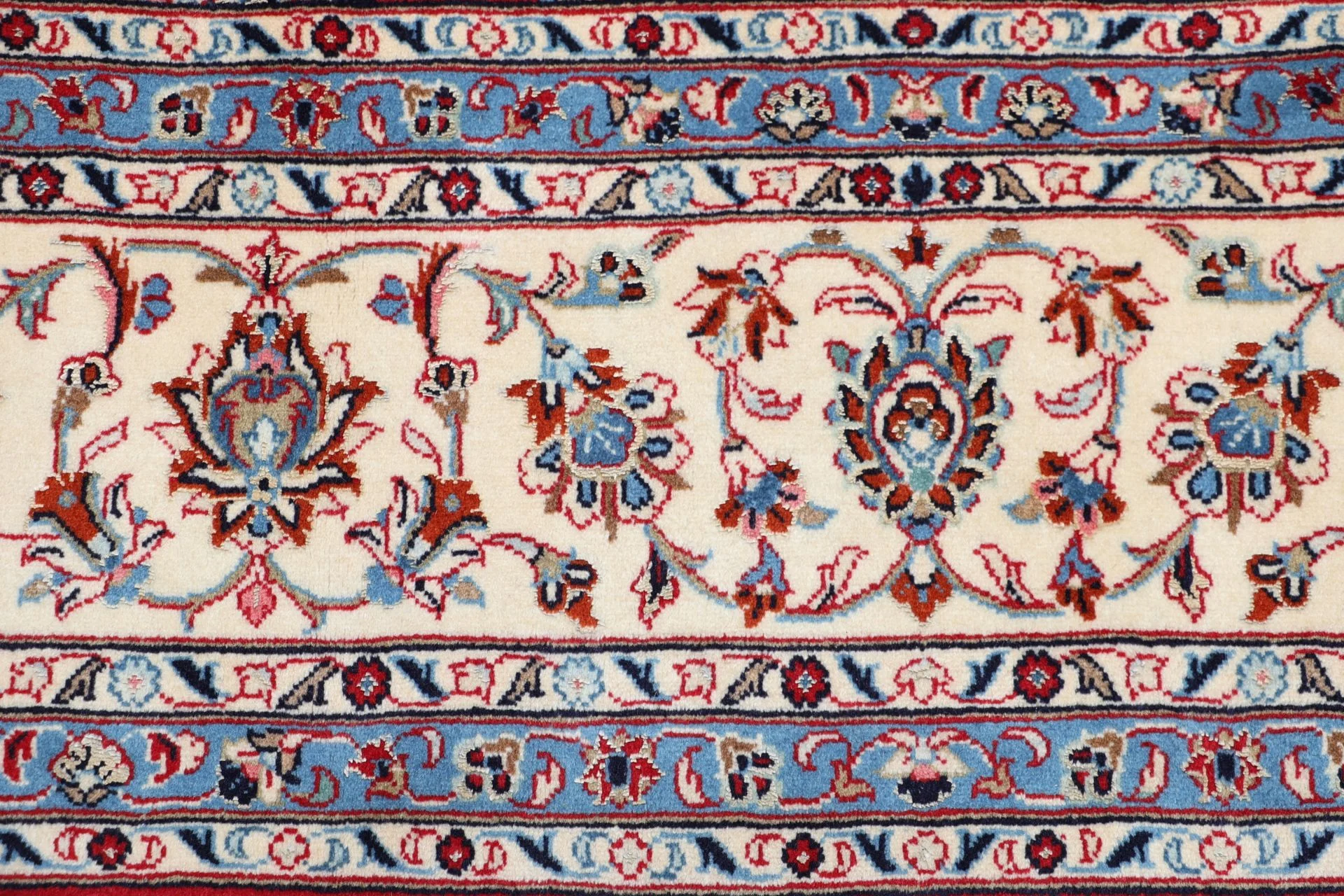 Kashan Perserteppich aus Iran, 252 × 350 cm