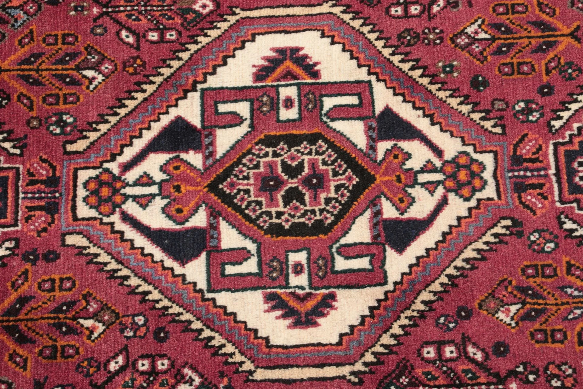 Handgeknüpfter Qashqai Perserteppich 220 × 335 cm