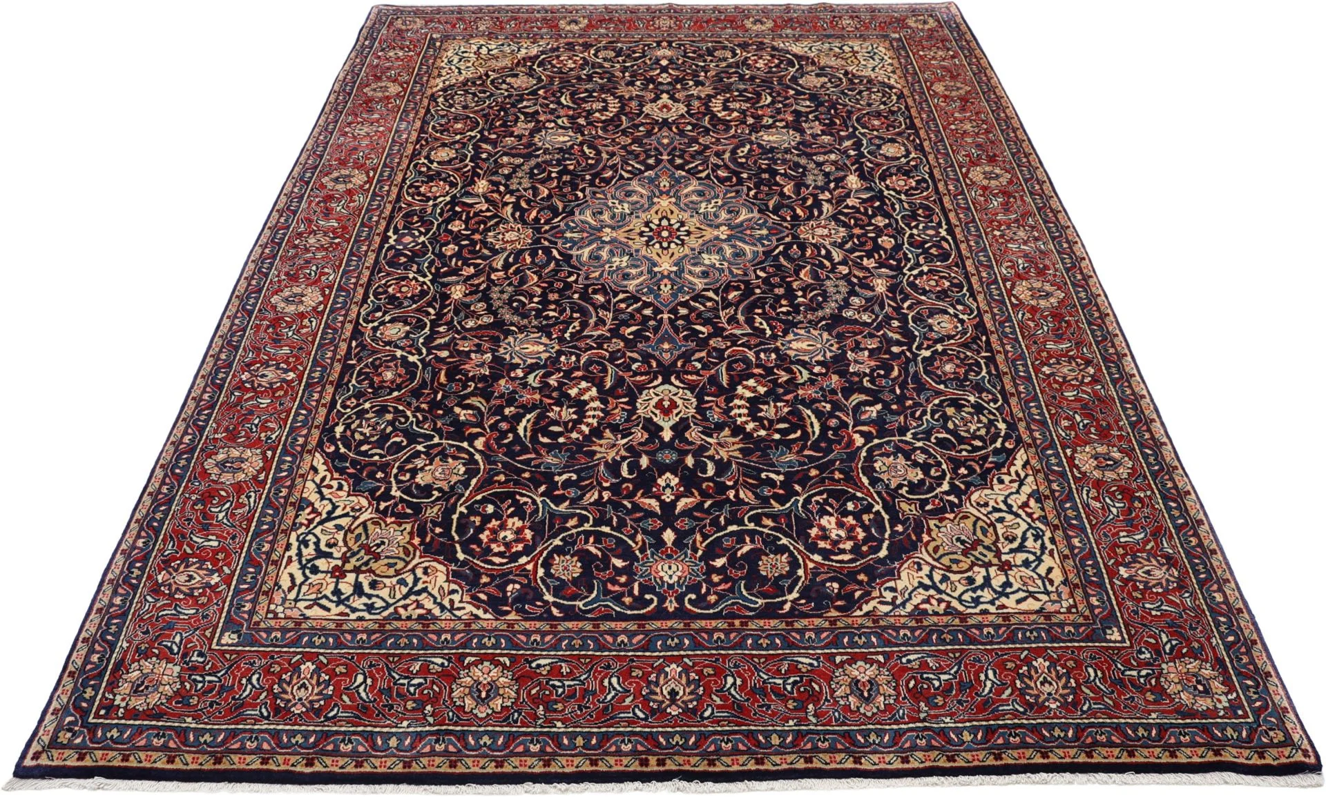 Handgeknüpfter Sarough Perserteppich 220 × 317 cm