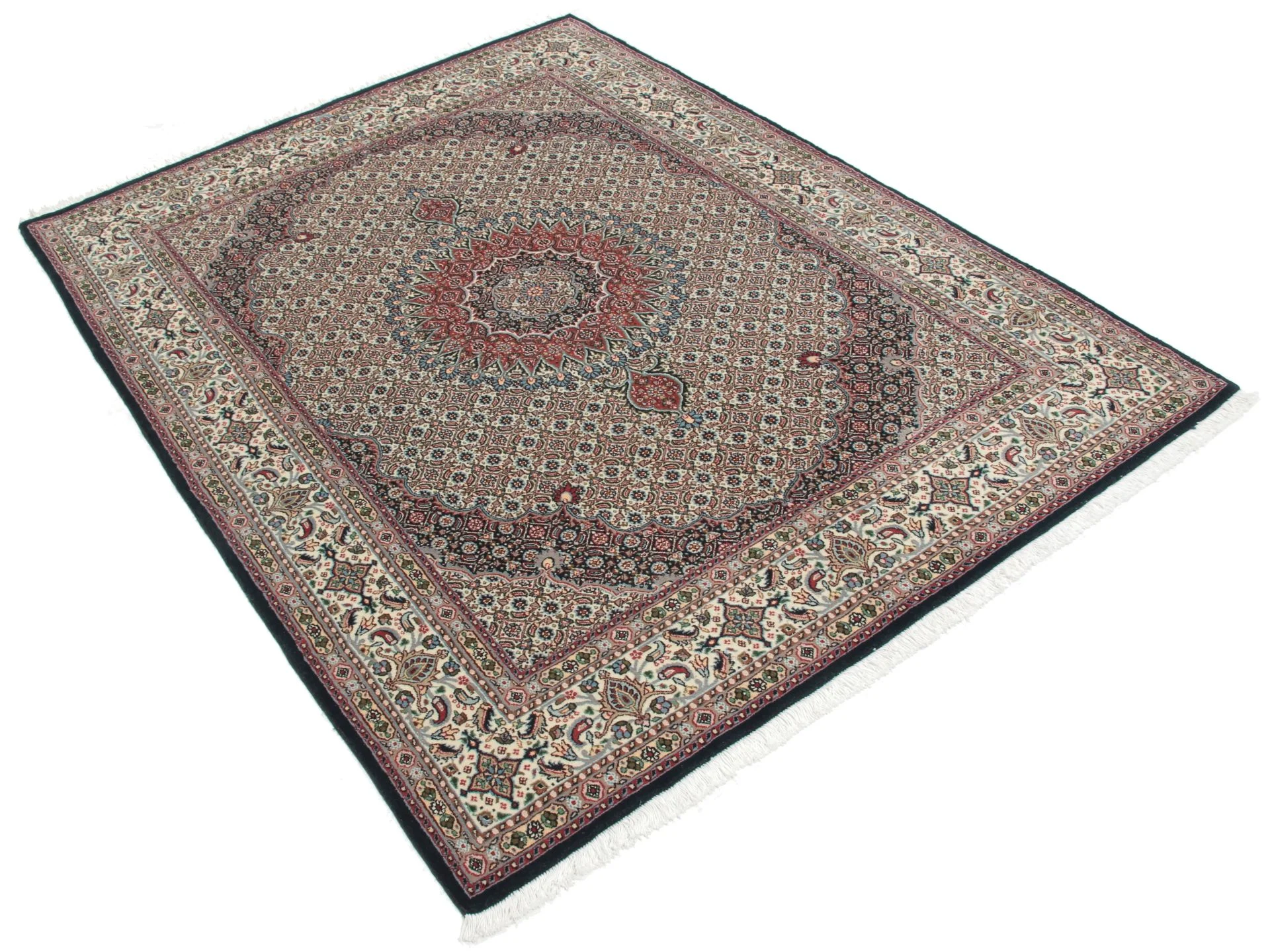 Moud Perserteppich 153 × 260 cm aus Wolle, handgeknüpft