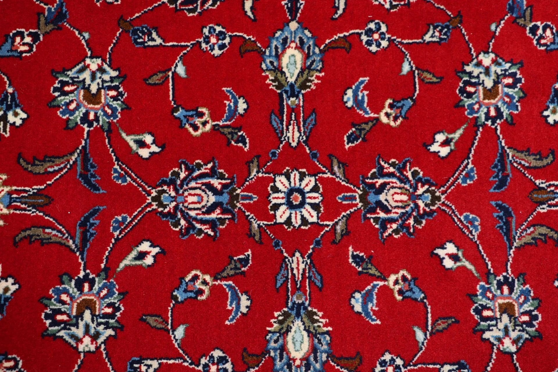 Handgeknüpfter Kashan Perserteppich, 200 × 304 cm, Wolle