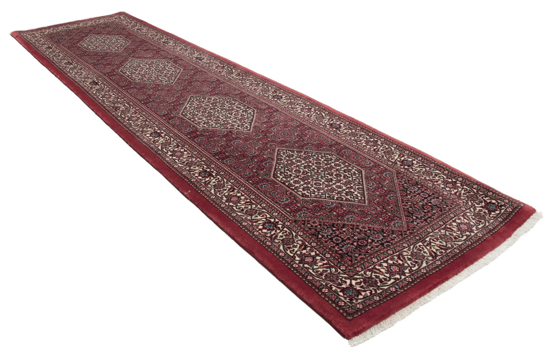 Bijar Perserteppich aus Iran, 80 × 302 cm