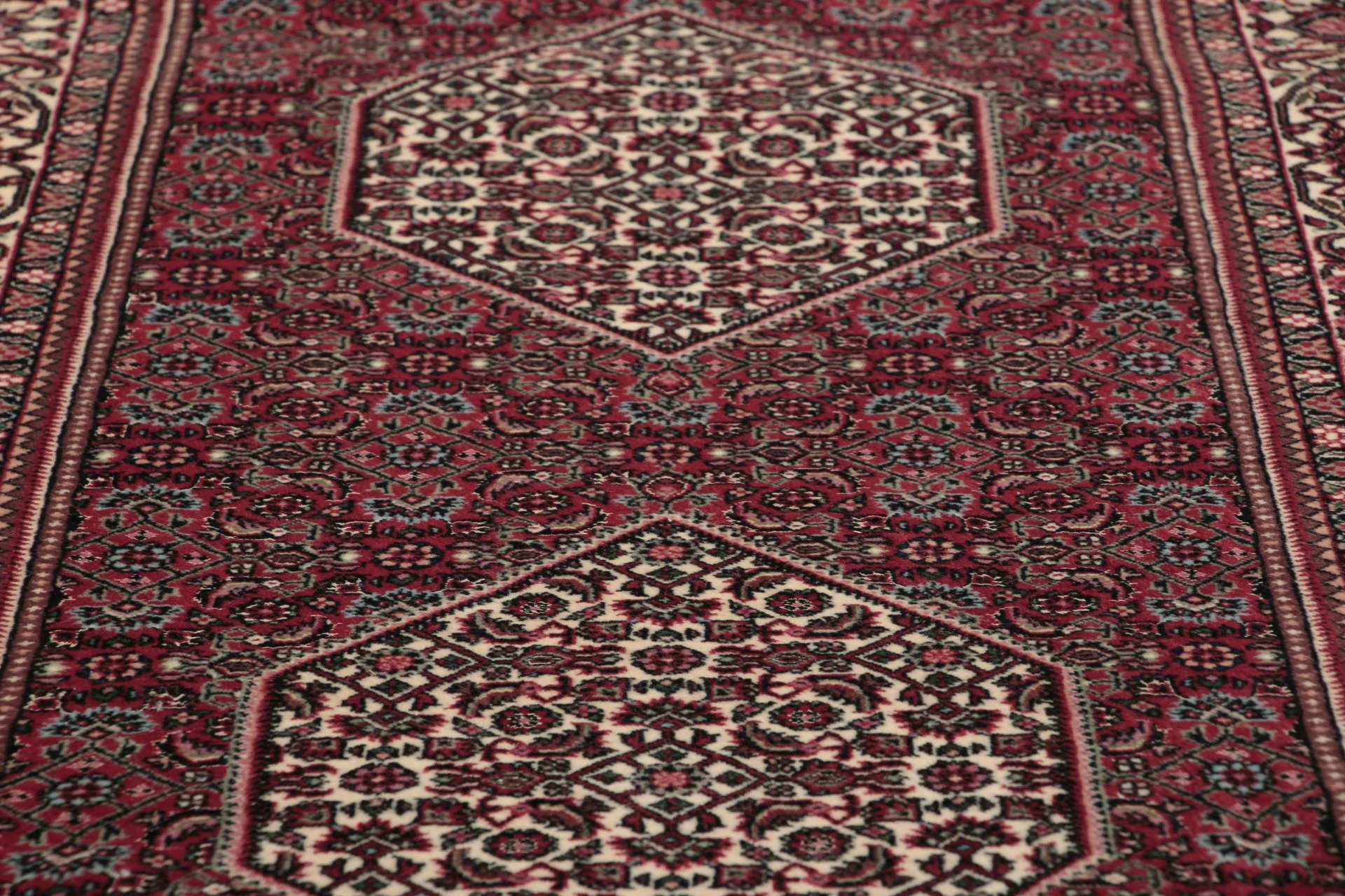 Bijar Perserteppich aus Iran, 80 × 302 cm