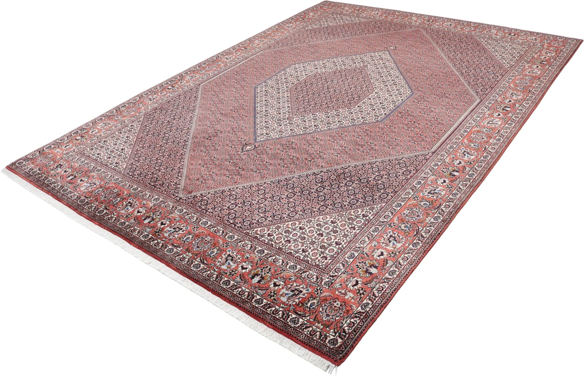 Handgeknüpfter Bijar Perserteppich 257 × 355 cm