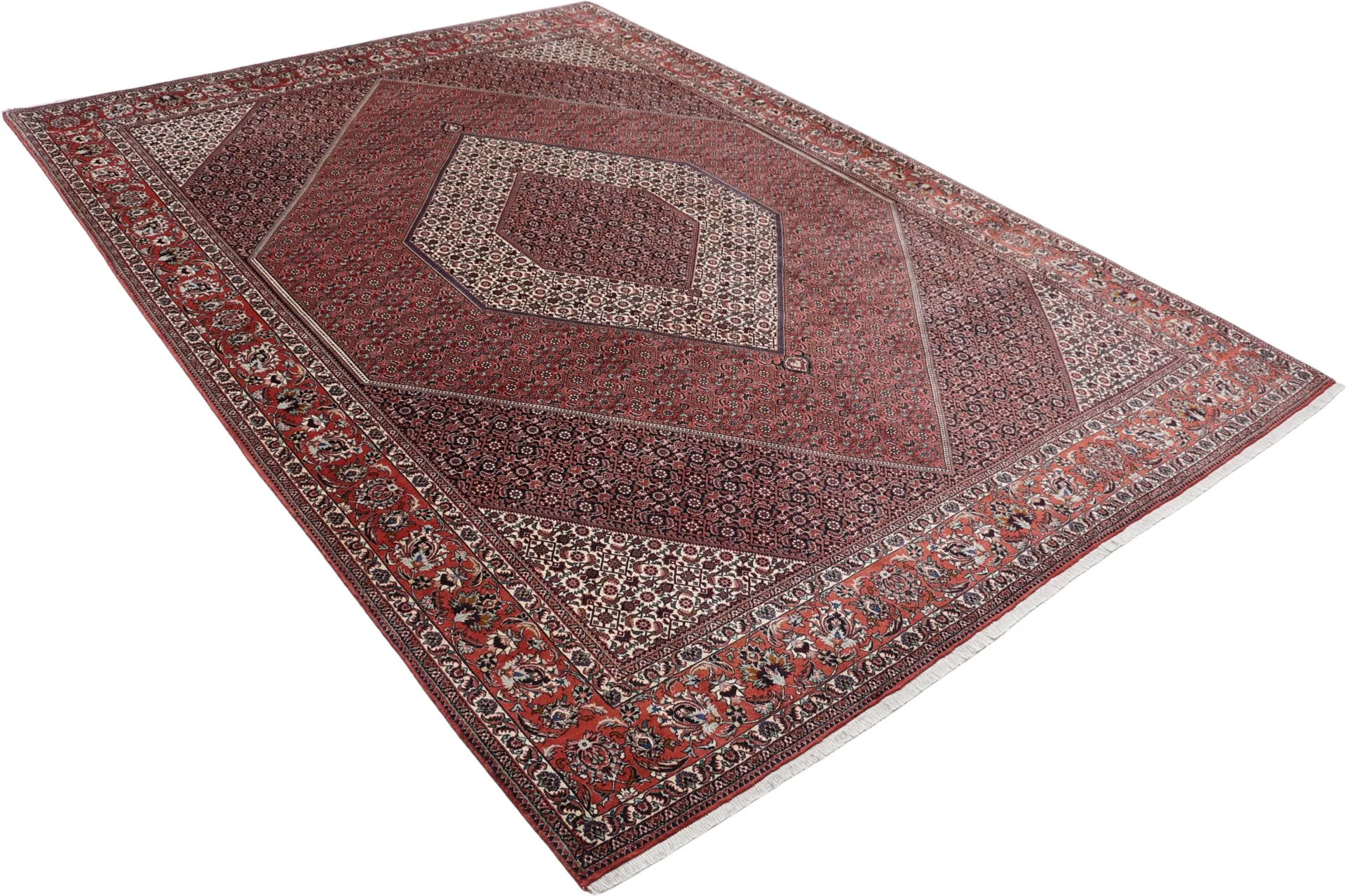 Handgeknüpfter Bijar Perserteppich 257 × 355 cm