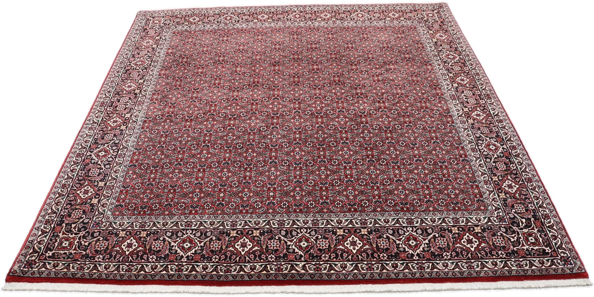 perserteppich-bidjar-203-x-215-cm-schurwolle-handgeknupft-14 Handgeknüpfter Bijar Perserteppich, 203 × 215 cm, Wolle