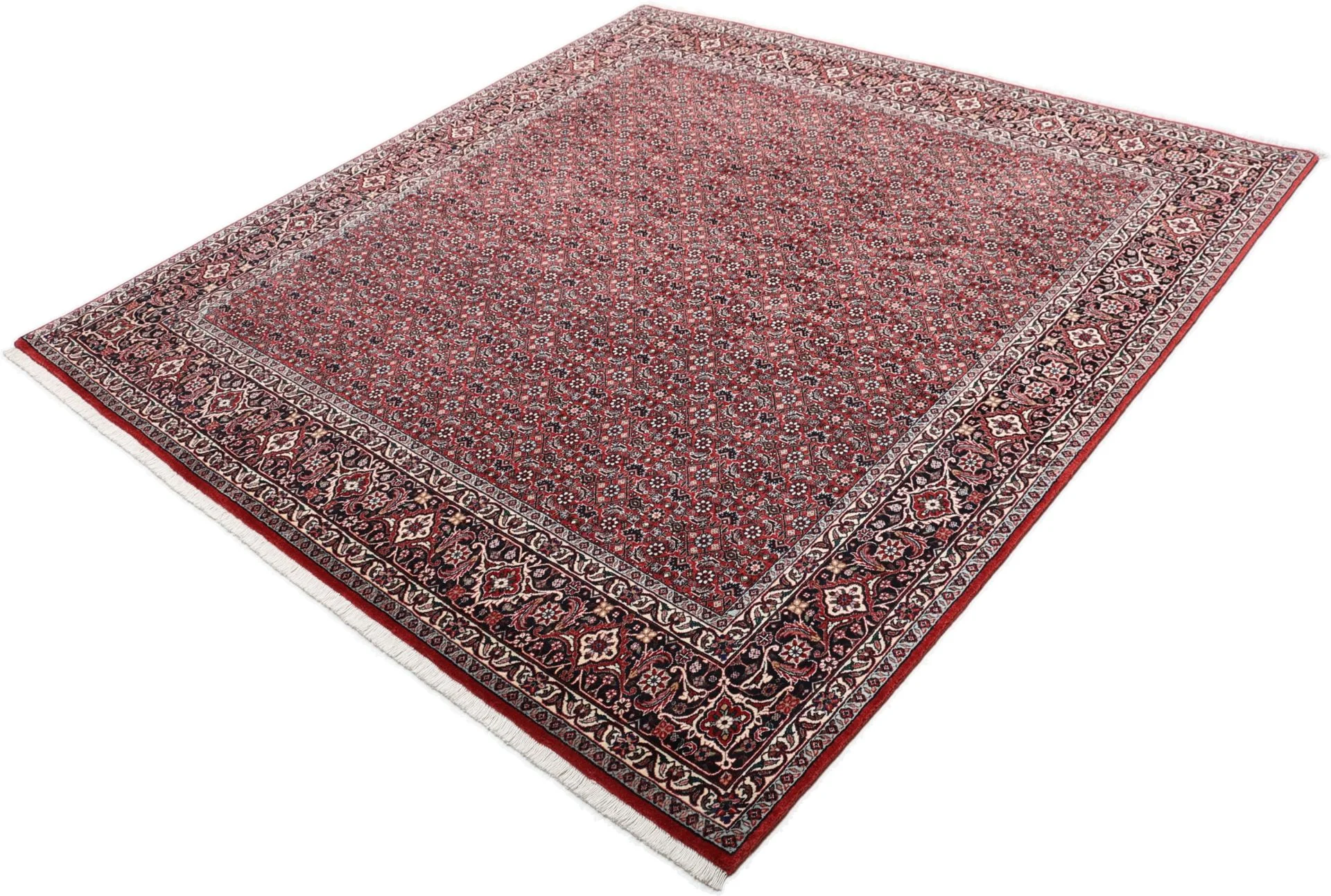 perserteppich-bidjar-203-x-215-cm-schurwolle-handgeknupft-17 Handgeknüpfter Bijar Perserteppich, 203 × 215 cm, Wolle