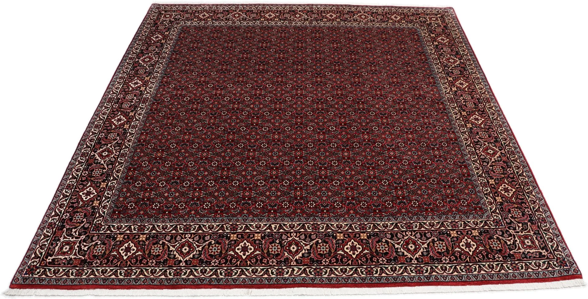 perserteppich-bidjar-203-x-215-cm-schurwolle-handgeknupft-27 Handgeknüpfter Bijar Perserteppich, 203 × 215 cm, Wolle