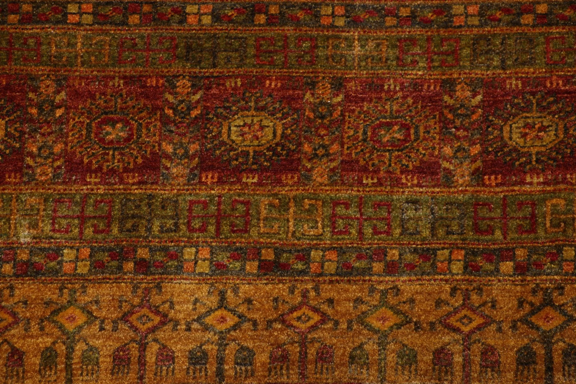 Qashqai Perserteppich 216 × 286 cm aus Wolle, handgeknüpft